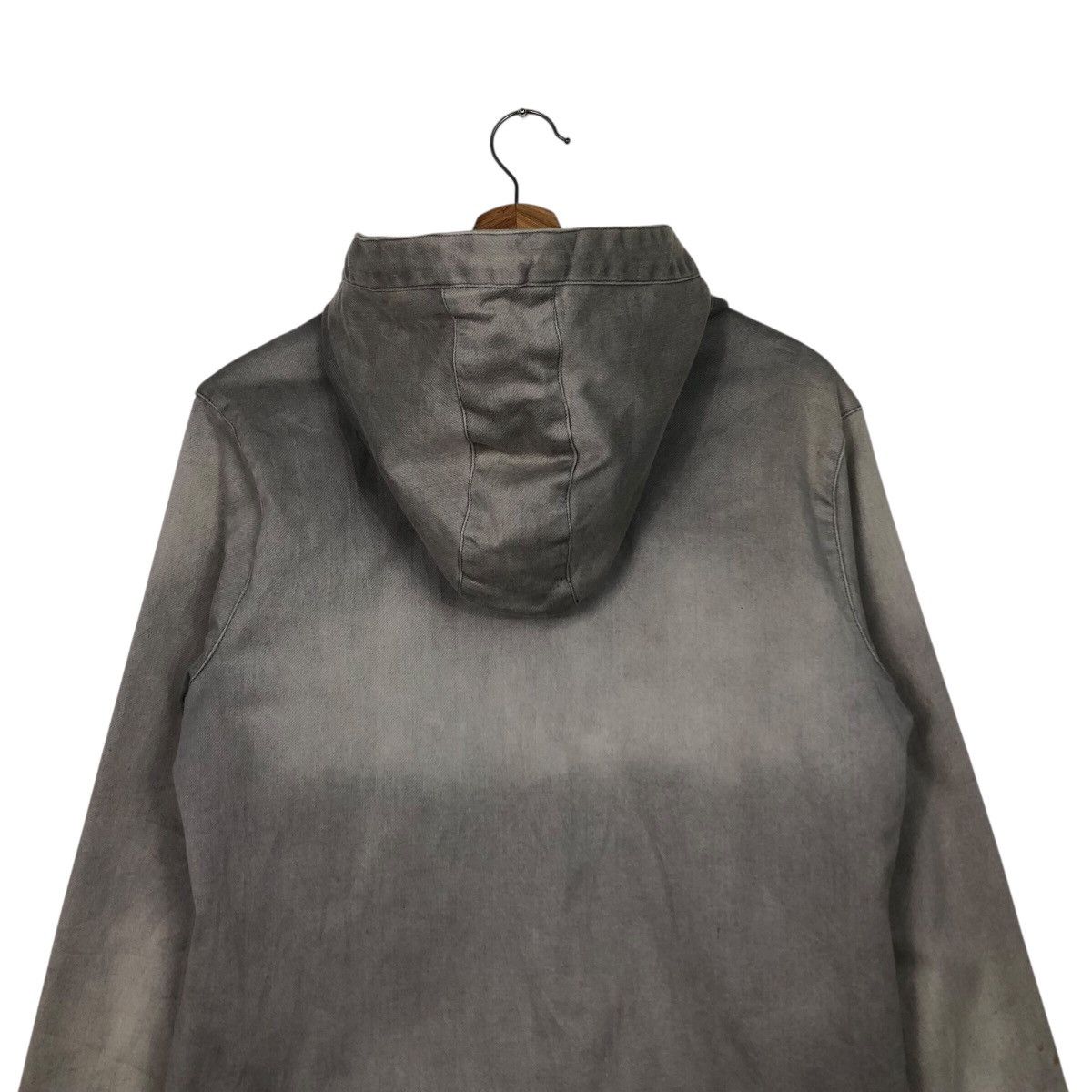 In The Attic In The Attic Archive Diagonal Zip System Hoodie Patina Fade Size US M / EU 48-50 / 2 - 10 Thumbnail