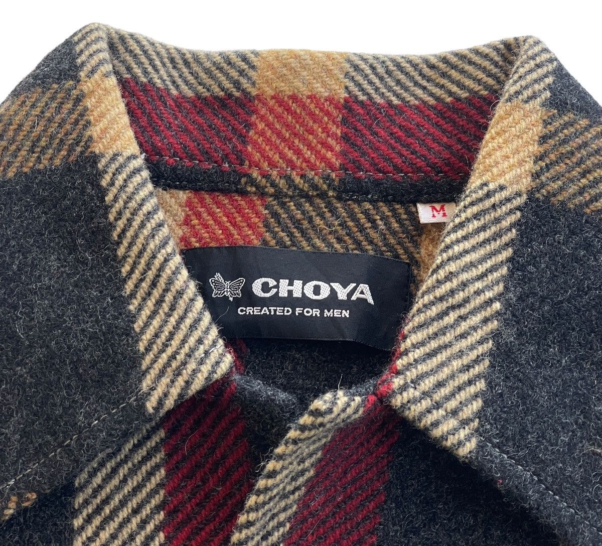 Flannel Vintage 90s Wool Checked Flannel Shirt Size US M / EU 48-50 / 2 - 8 Thumbnail