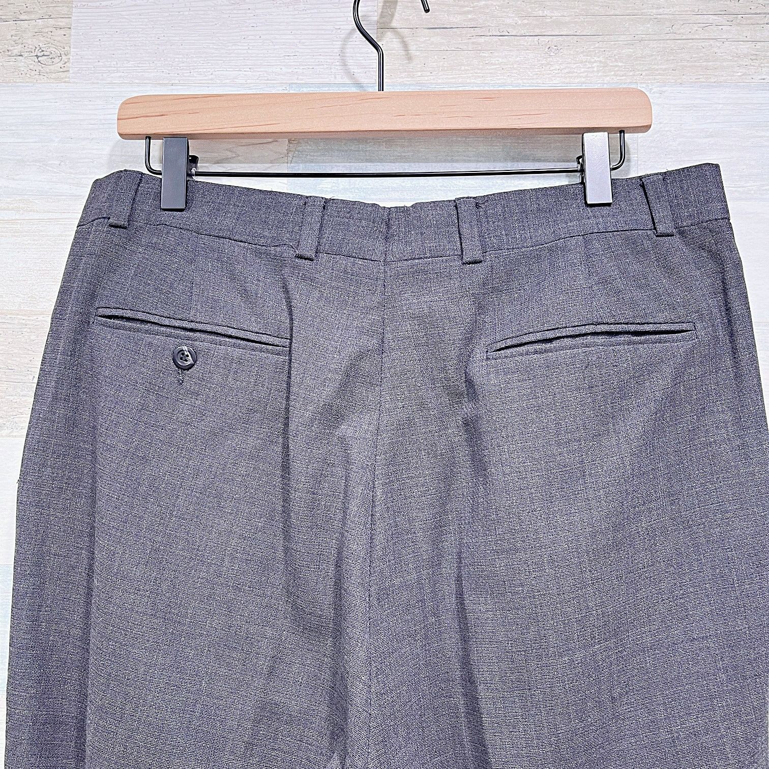 Jhane Barnes Jhane Barnes Vintage Wool Hopsack Suit Gray Mens 42L 36W Size 42L - 12 Thumbnail