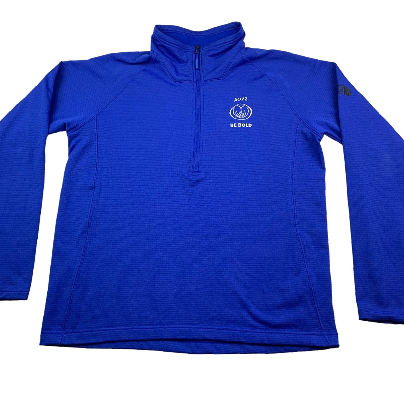 The North Face The North Face Men's Pullover 1/4 Zip Thermal Lined Blue Large Size US L / EU 52-54 / 3 - 2 Thumbnail