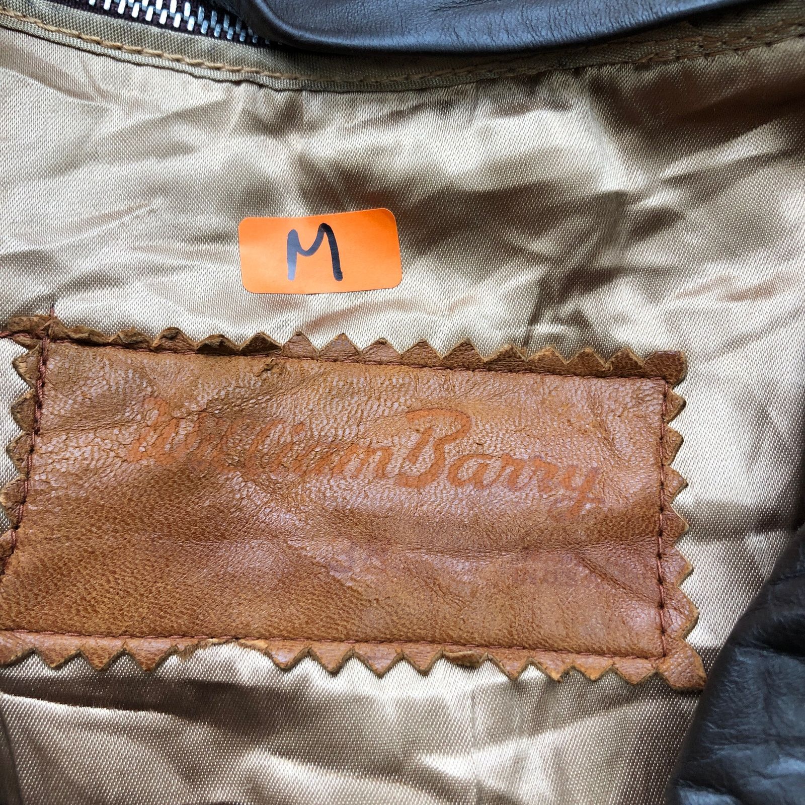 William Barry VTG William Barry Removable Liner Leather Coat Men Medium Size US M / EU 48-50 / 2 - 3 Thumbnail