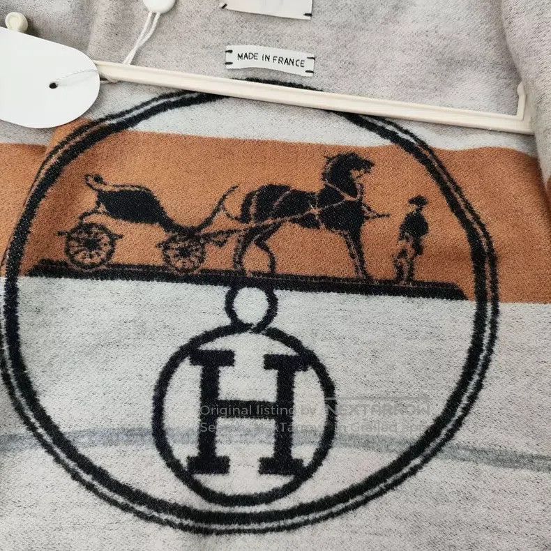 Hermes Hermes Cashmere Plaid Jacket Size XS / US 0-2 / IT 36-38 - 4 Thumbnail