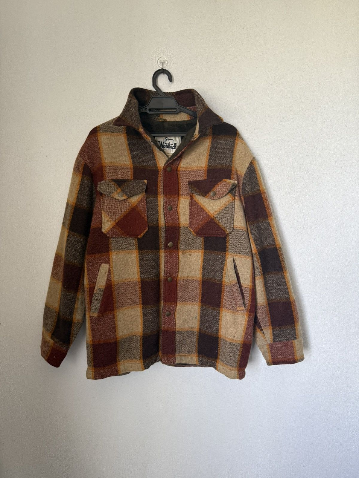 Woolrich Woolen Mills Vintage Woolrich Plaid Jacket Button Winter Size US M / EU 48-50 / 2 - 1 Thumbnail