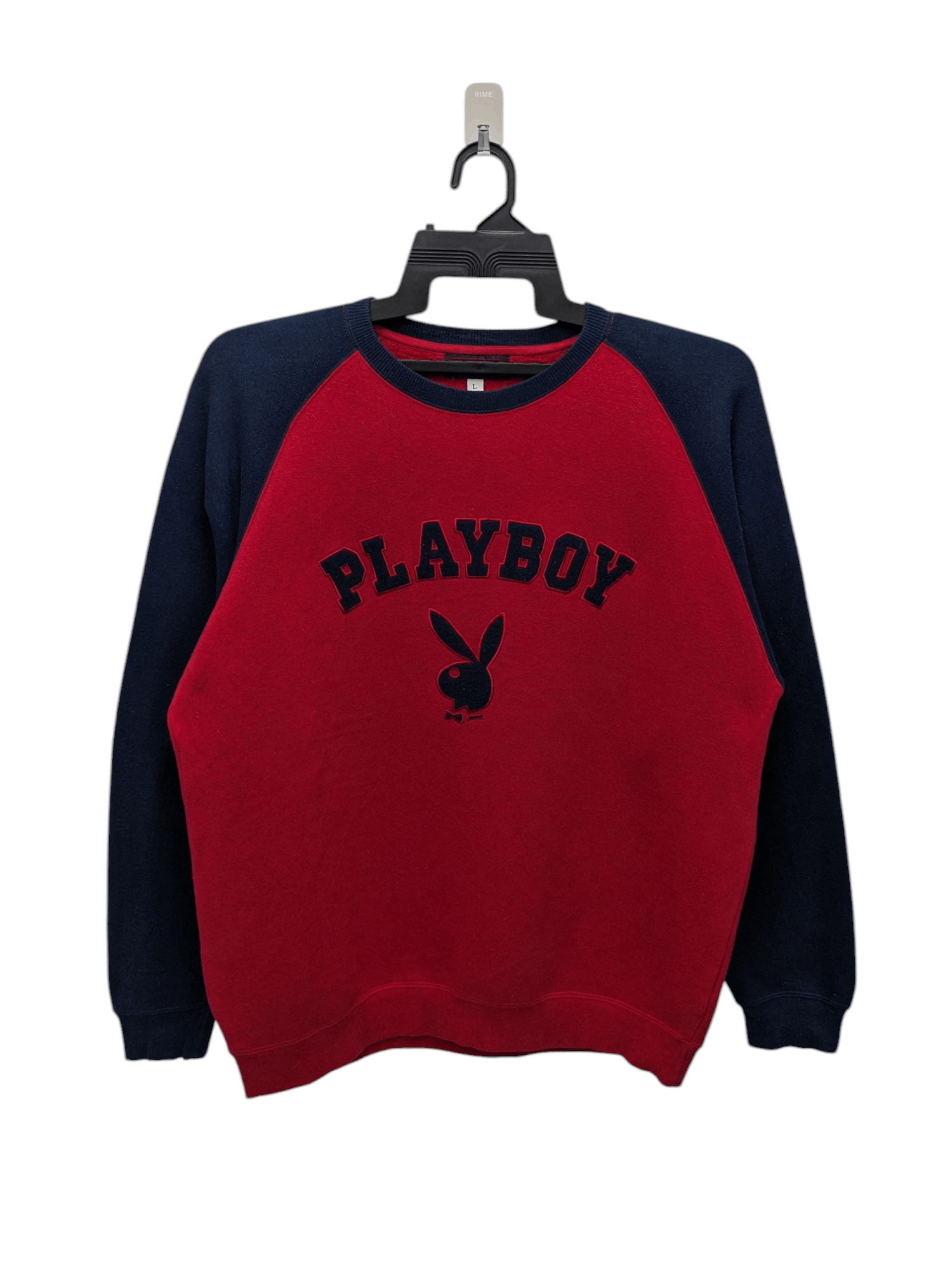 Playboy VINTAGE PLAYBOY RAGLAN SWEATSHIRT Size US L / EU 52-54 / 3 - 1 Thumbnail