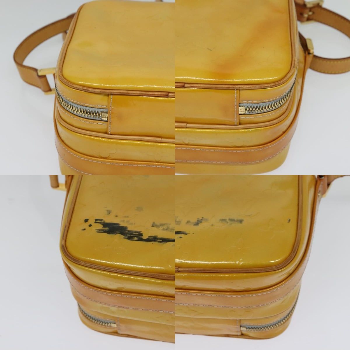 Louis Vuitton LOUIS VUITTON Monogram Vernis Wooster Shoulder Bag Gris Size ONE SIZE - 10 Thumbnail