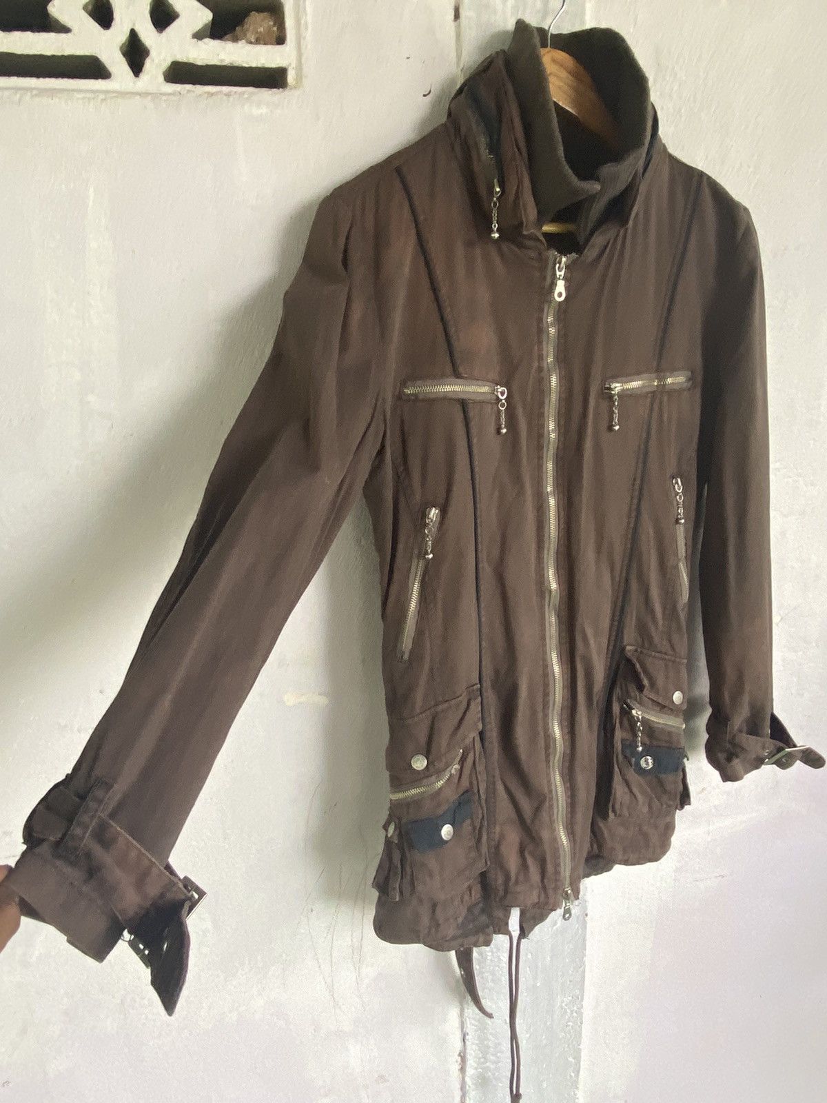 In The Attic × Japanese Brand In The Attic Distressed Long Jacket Hoodie Size US M / EU 48-50 / 2 - 7 Thumbnail