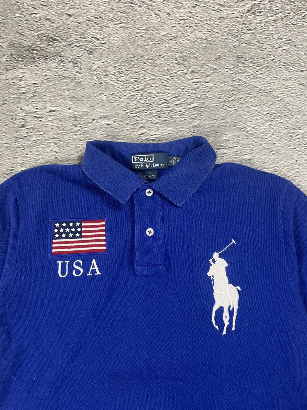 Ralph Lauren Chief Keef Polo Ralph Lauren USA vintage shirt blue Size US M / EU 48-50 / 2 - 4 Thumbnail