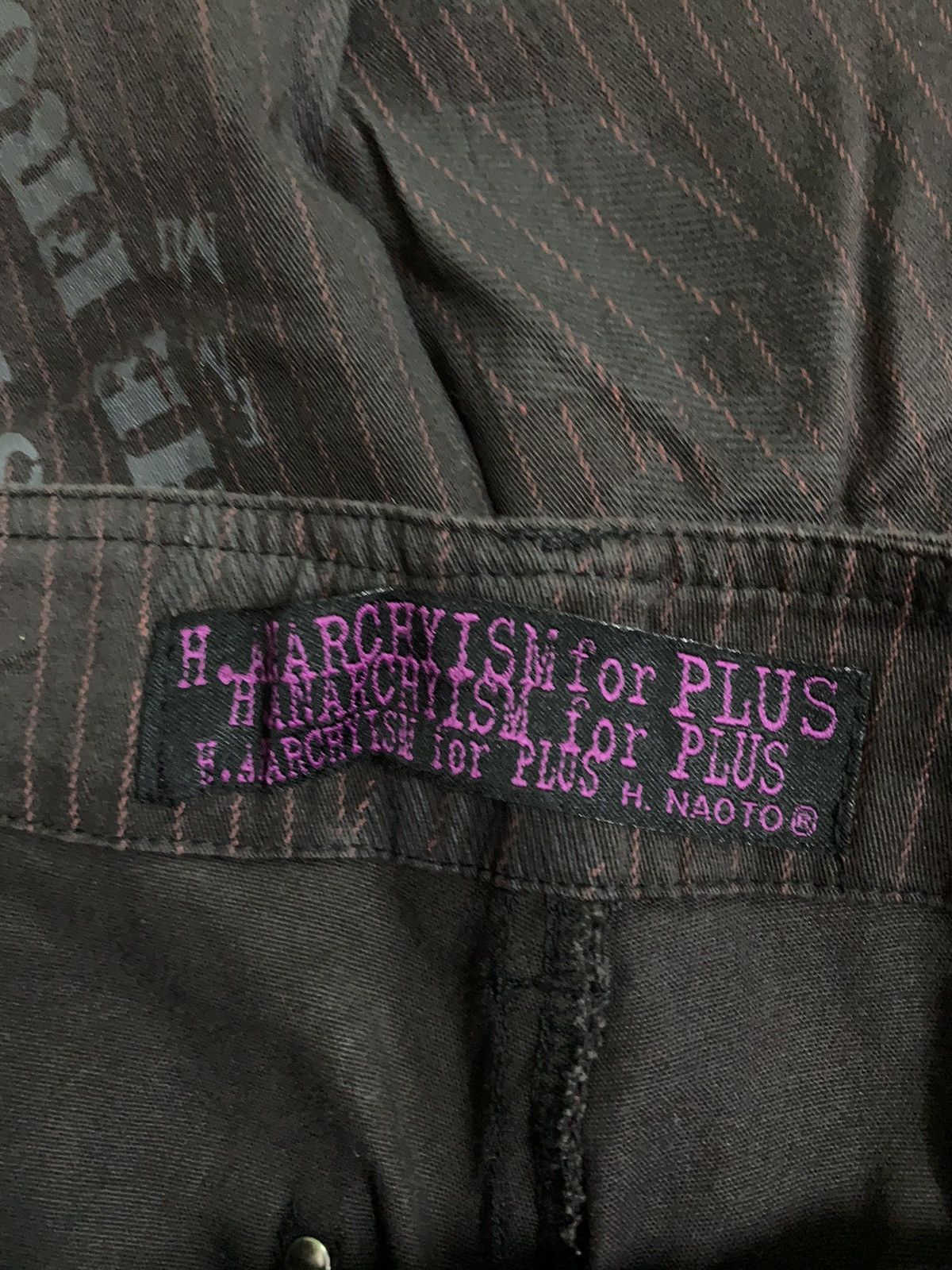 Sex Pot ReVeNGe H.Naoto Anarchy Punk Gothic Seditionaries Stripe Pant Size 29" - 10 Thumbnail