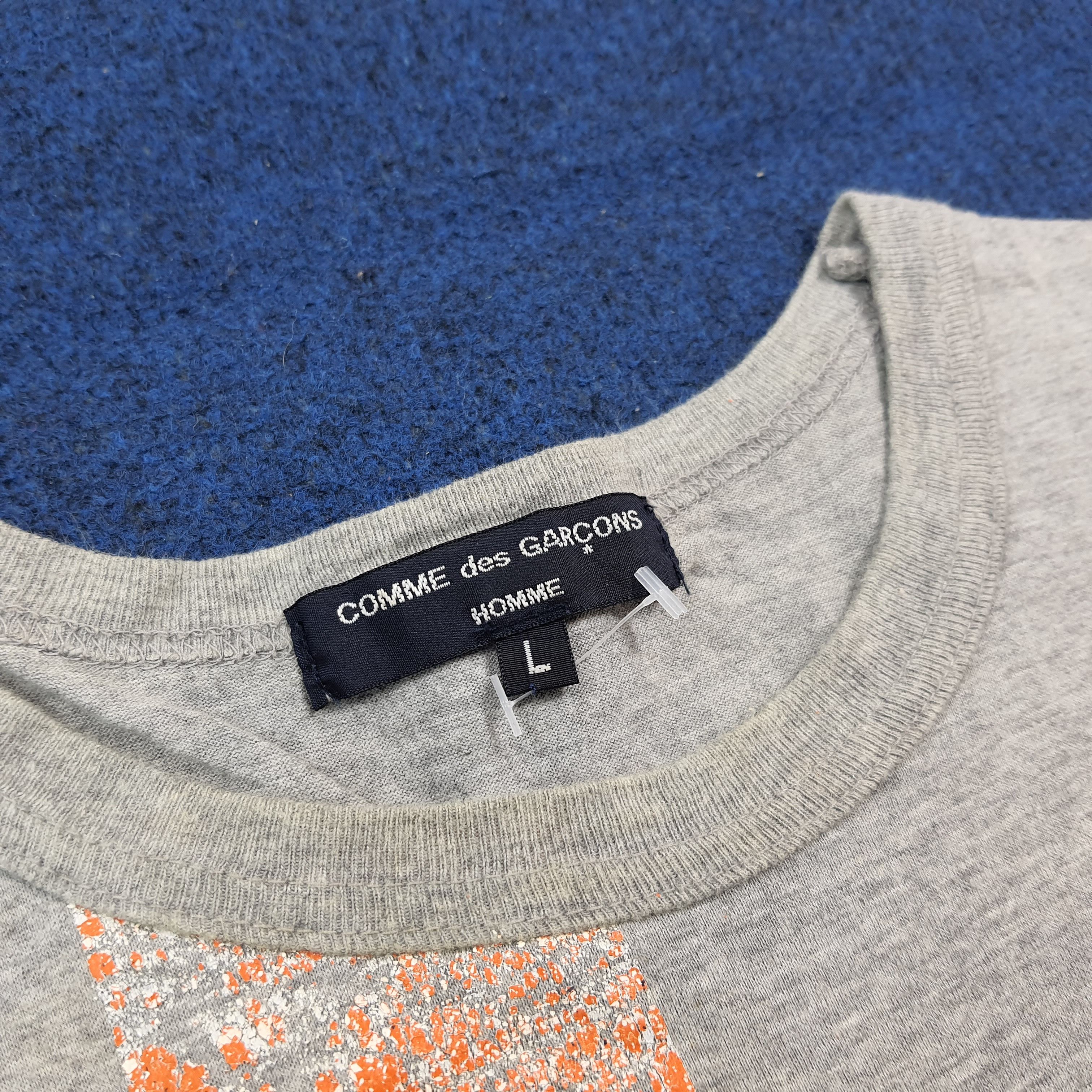 Comme des Garcons Homme Vintage Comme Des Garcons Homme Tshirt C299N16 Size US L / EU 52-54 / 3 - 4 Thumbnail