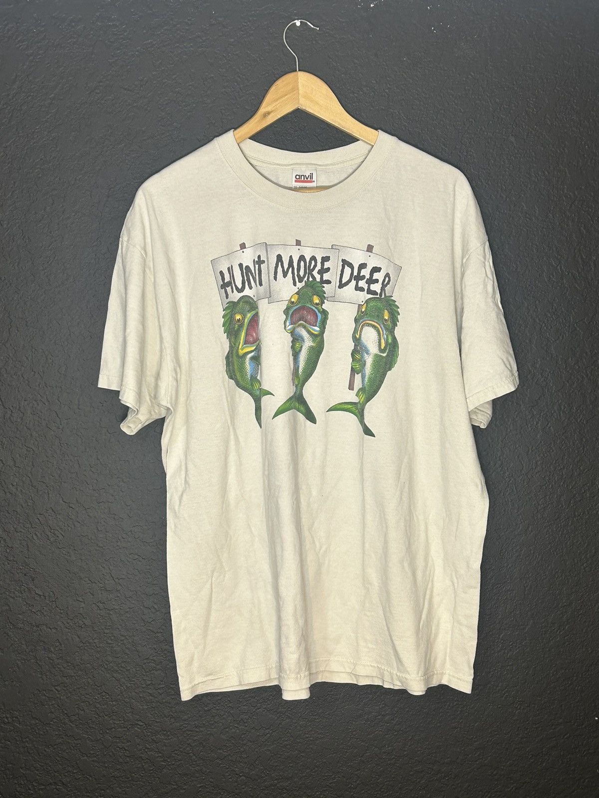 Vintage Y2K Hunt More Deer Bass Shirt Size US XL / EU 56 / 4 - 1 Thumbnail