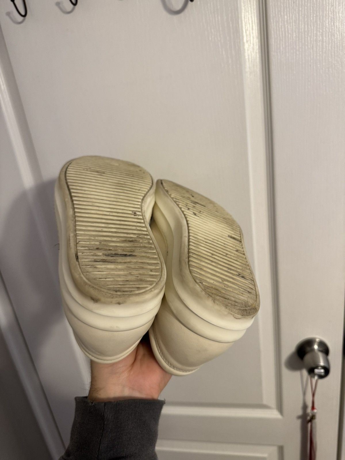 Rick Owens Rick Owens Vintage Leather Milk Vans Size US 10 / EU 43 - 8 Thumbnail