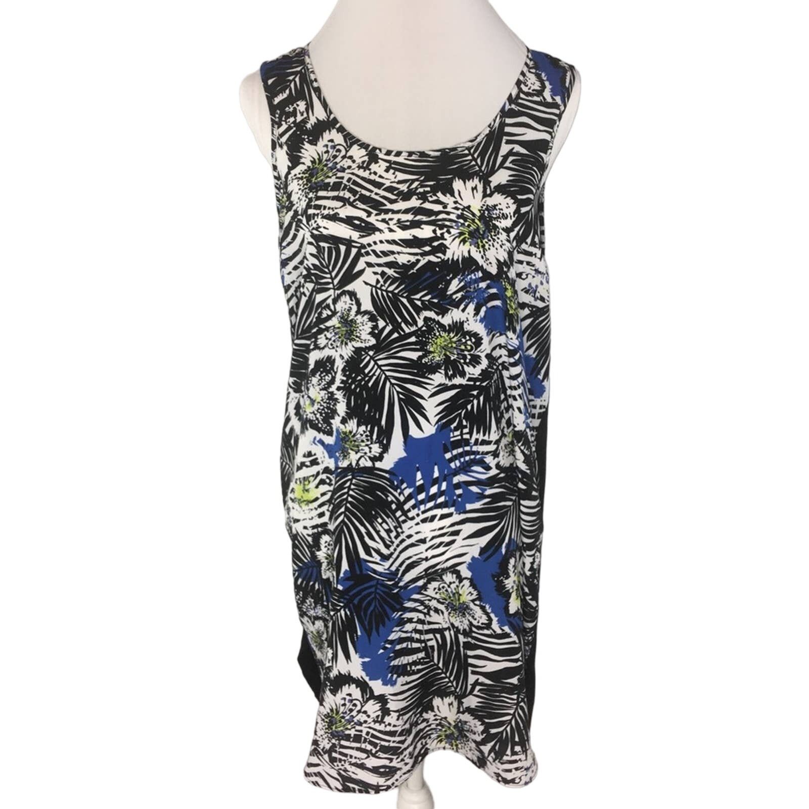 Michael Kors Michael Kors Women's Dress Floral Print Size 10 Size L / US 10 / IT 46 - 1 Thumbnail