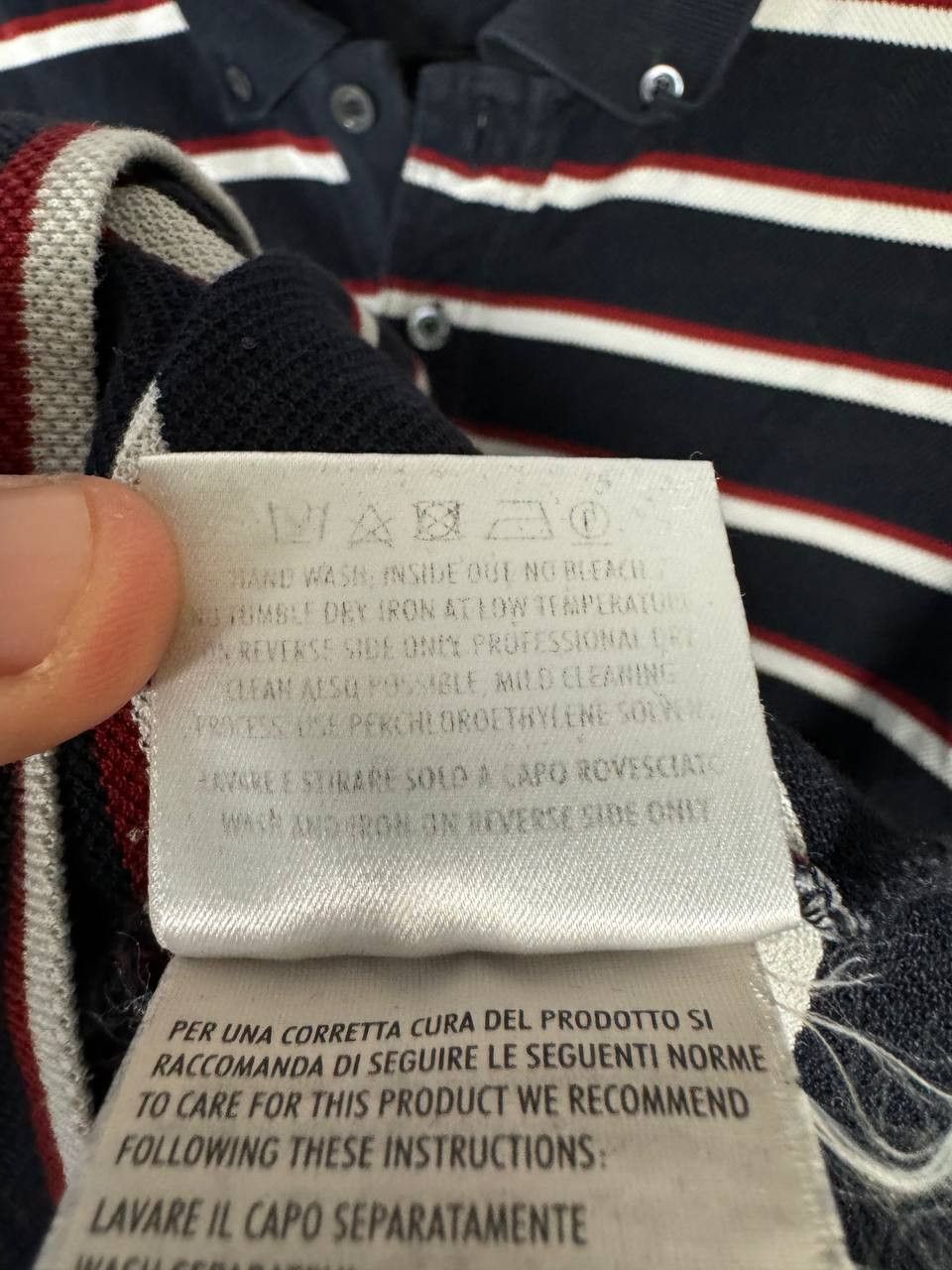 Gucci Vintage Gucci Striped Polo Y2k Oldmoney Men's 2XL Size Size US XXL / EU 58 / 5 - 13 Thumbnail