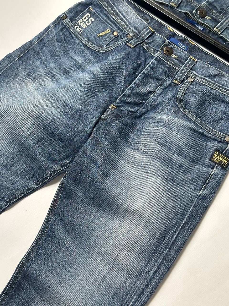 G-Star Vintage G Star Raw Demin Washed Jean Japanese Y2k Size US 30 / EU 46 - 3 Thumbnail