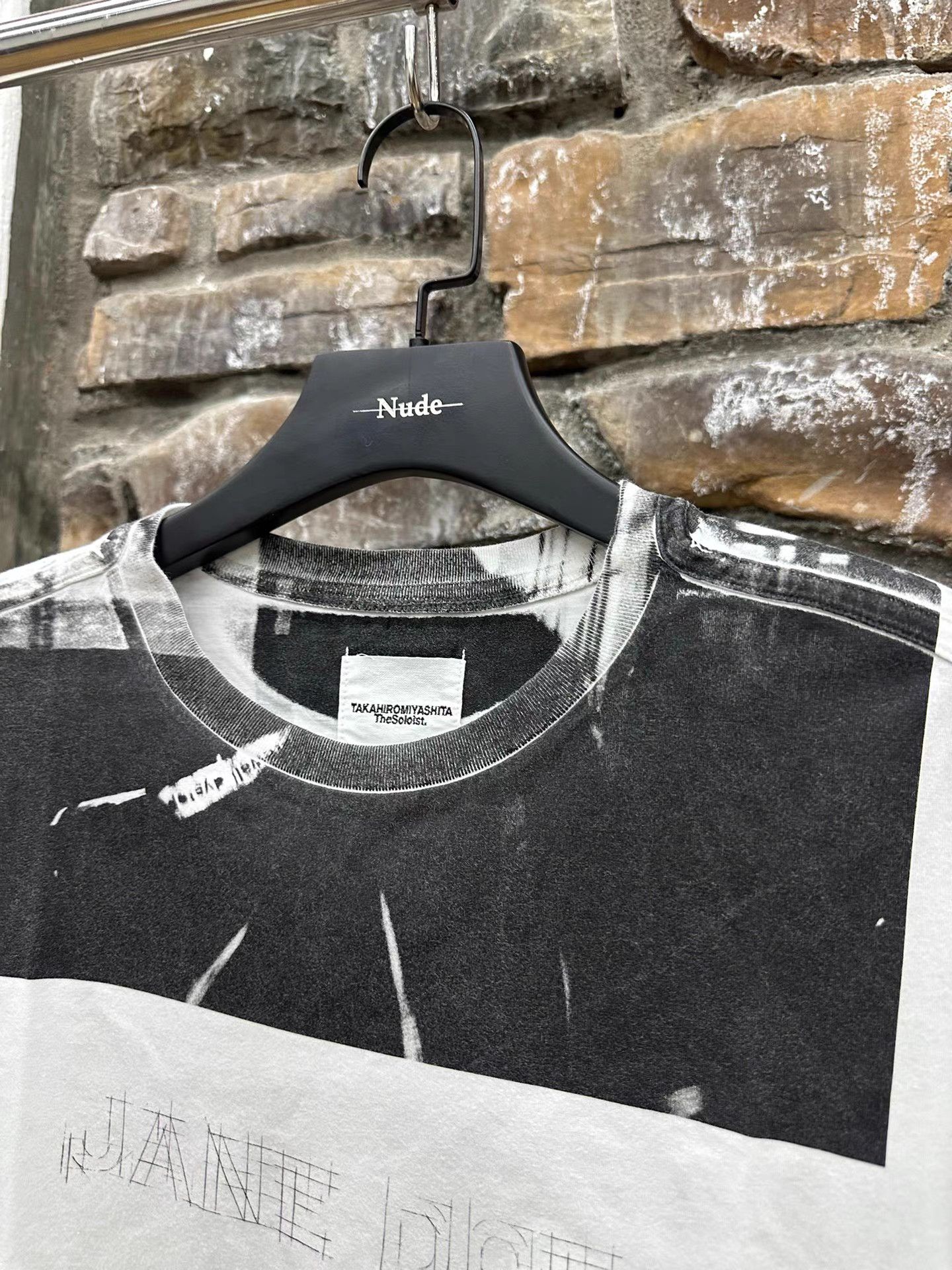 Takahiromiyashita The Soloist. The soloist 21SS Black & White Photo Print Tee K20 Size US M / EU 48-50 / 2 - 3 Thumbnail