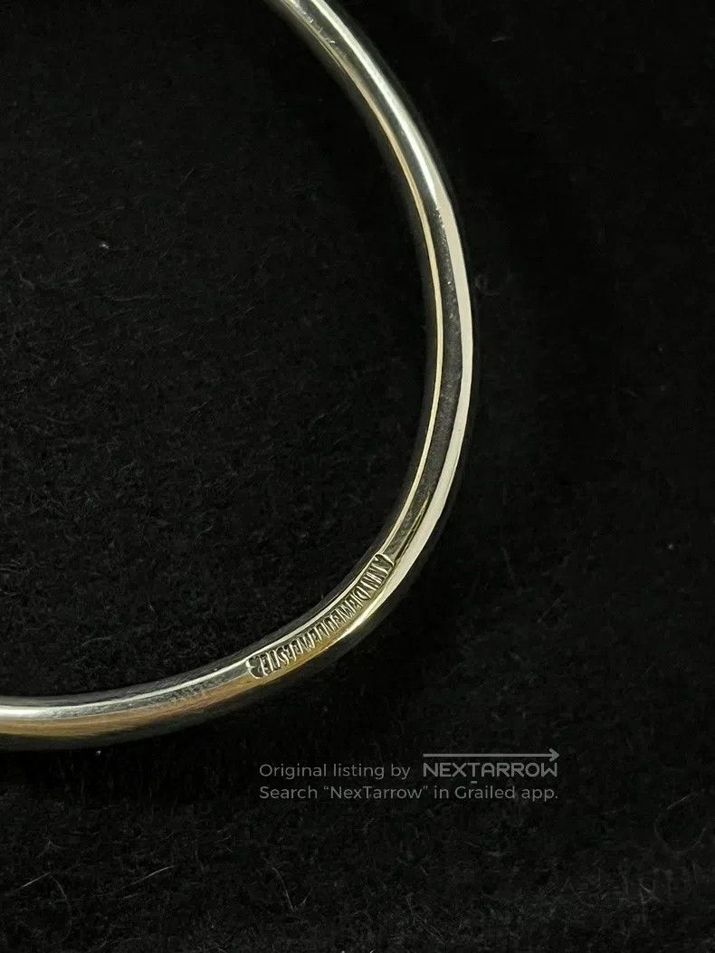 Ann Demeulemeester Ann Demeulemeester Silver Bangle Bracelet Size ONE SIZE - 4 Thumbnail