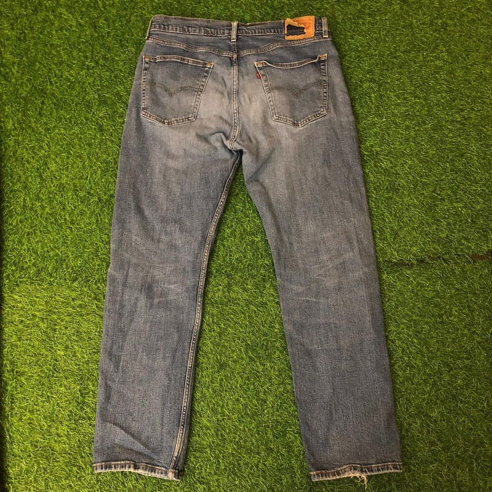 Levi's Men’s Levi & Strauss Straight Leg Blue Denim Jeans Size US 36 / EU 52 - 3 Thumbnail