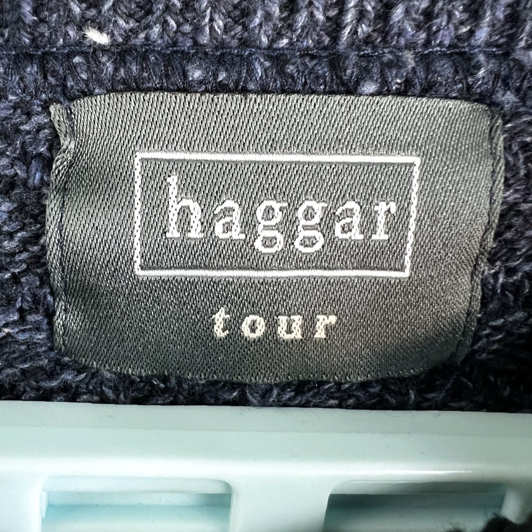 Haggar Haggar Tour Golf Sweater Mens Size L Blue Cotton Blend Knit Pullover Casual, Travel, Business Mens Size US L / EU 52-54 / 3 - 3 Thumbnail