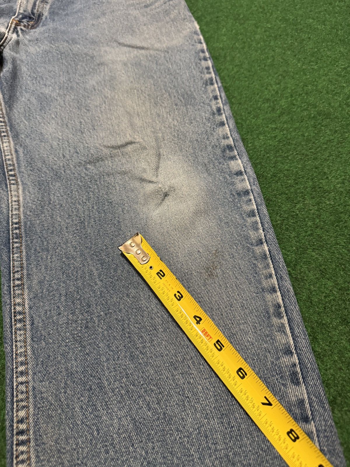 Levi's × Vintage Vtg 90s Levi’s 560 Loose Baggy Grunge Distressed Skater Jean Size US 34 / EU 50 - 12 Thumbnail