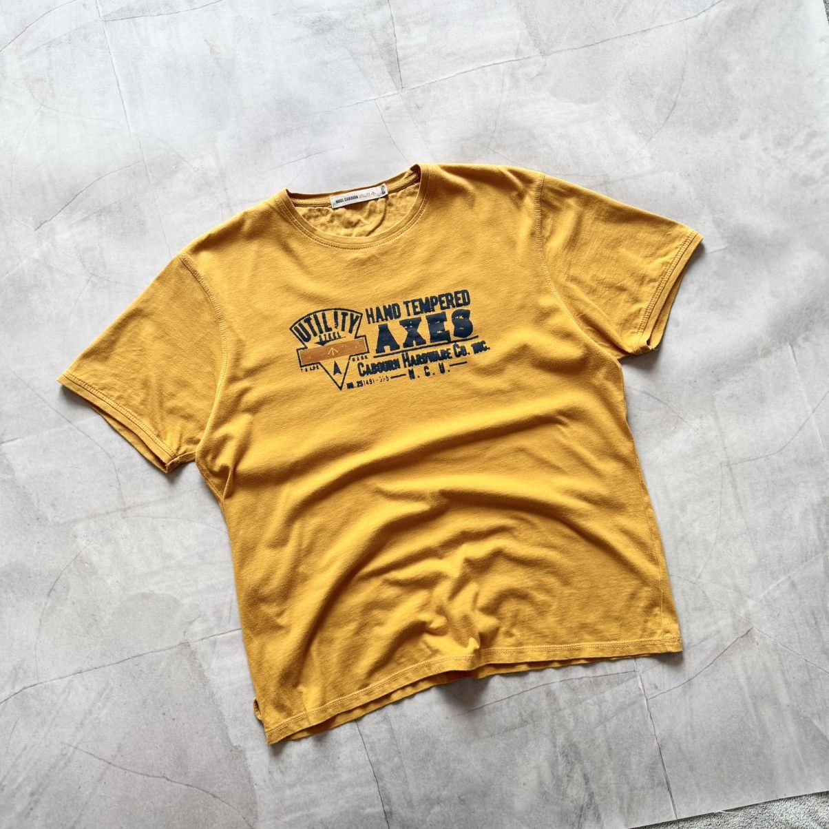 Nigel Cabourn Nigel Coburn Utility Big Logo T-Shirt Ter Y2K Size US XL / EU 56 / 4 - 1 Thumbnail