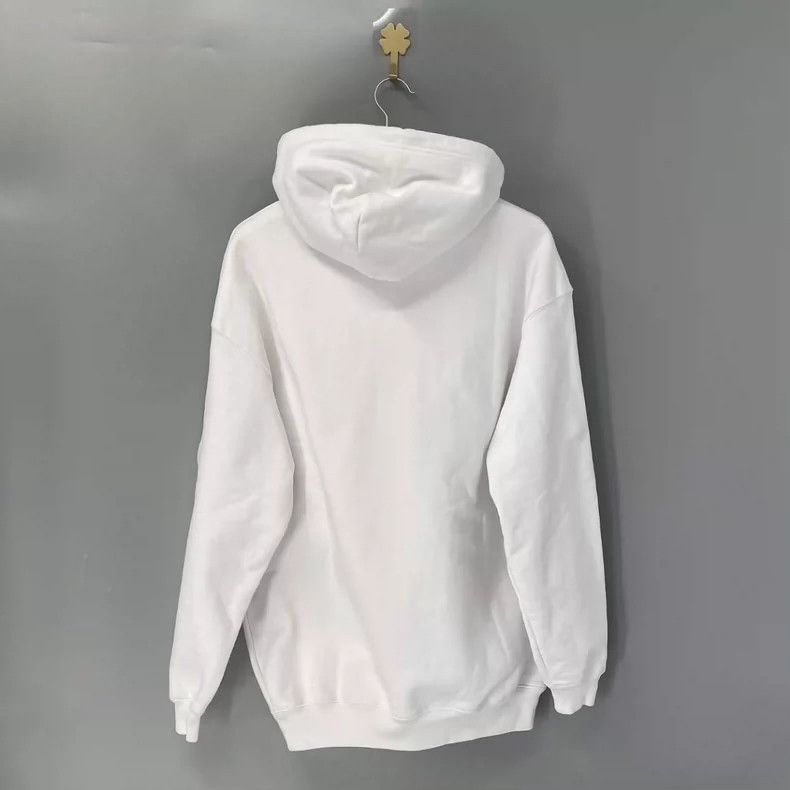 Balenciaga Balenciaga White printed logo hoodie Size US XS / EU 42 / 0 - 2 Thumbnail
