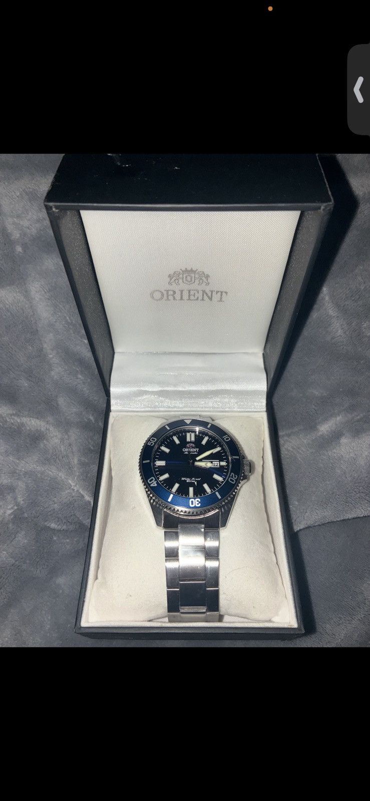 Orient Orient Automatic Blue Dial Diver Watch – Stainless Steel Size ONE SIZE - 1 Preview