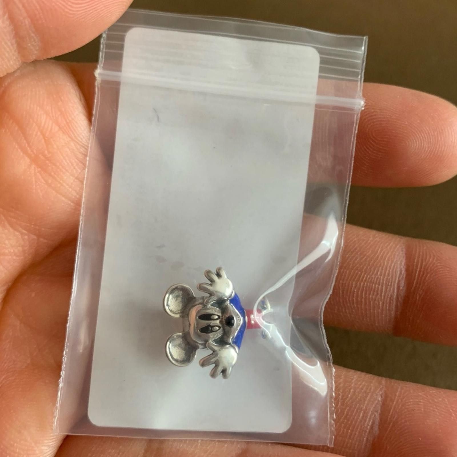 Other NWOT Mickey Mouse Hands Up Charm Sterling Silver 925 Size ONE SIZE - 2 Thumbnail
