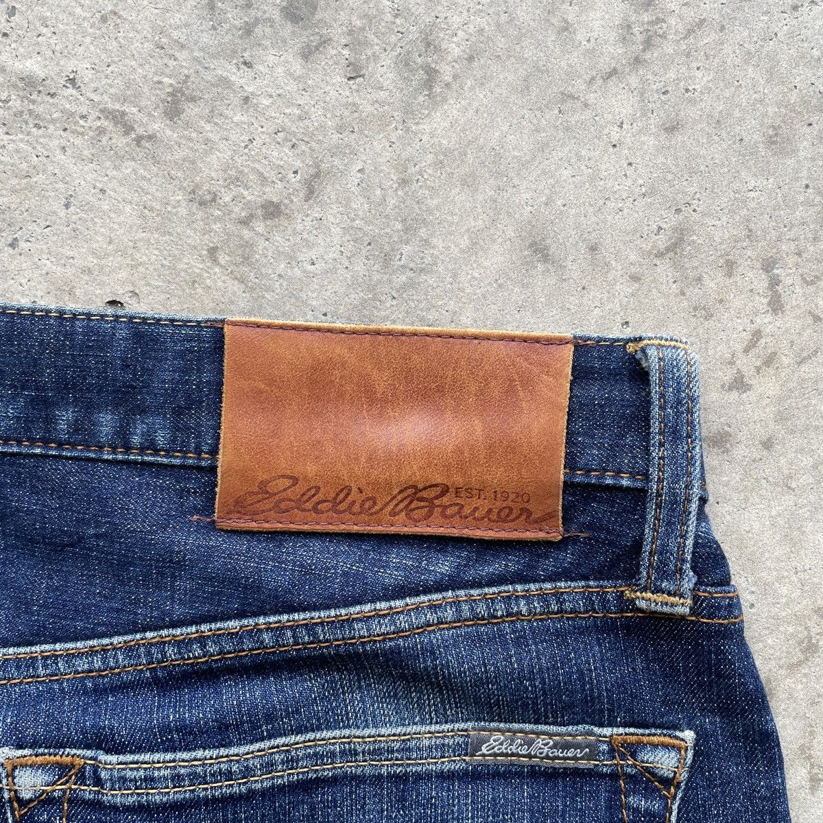 Eddie Bauer W34💥 Eddie Bauer Distressed Faded Jeans Pants Denim Size US 34 / EU 50 - 8 Thumbnail