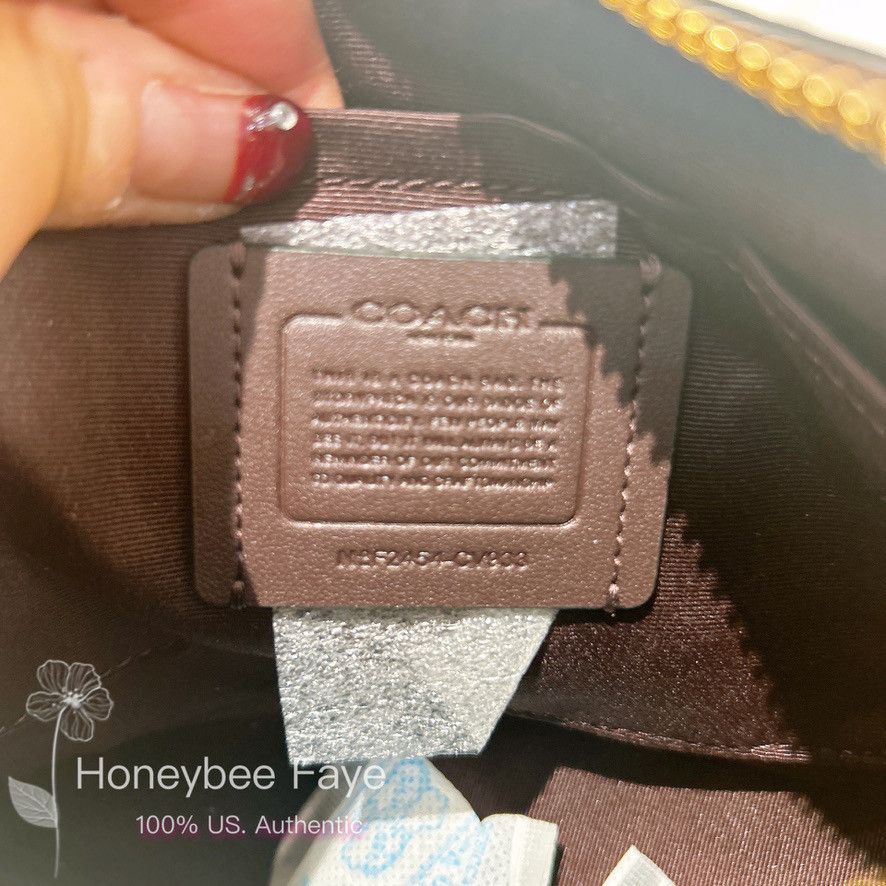 Coach Teri Shoulder Bag In Signature Canvas CV933 Size ONE SIZE - 7 Thumbnail