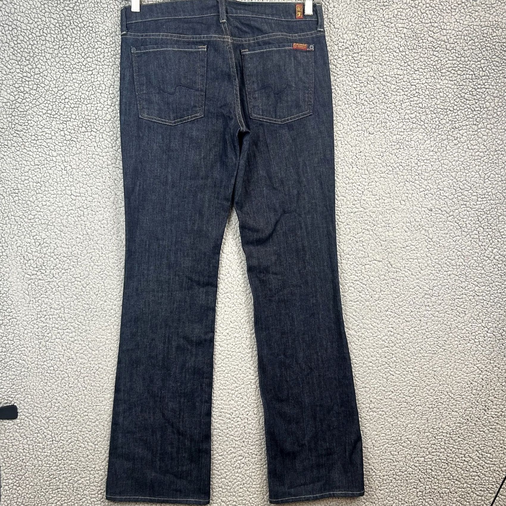 7 For All Mankind 7 For All Mankind Jeans Blue Bootcut 34 Waist 34 Inseam Slim 7 For All Mankind Paxtyn Womens Size 32-34 Size 24" / US 00 / IT 34 - 6 Thumbnail