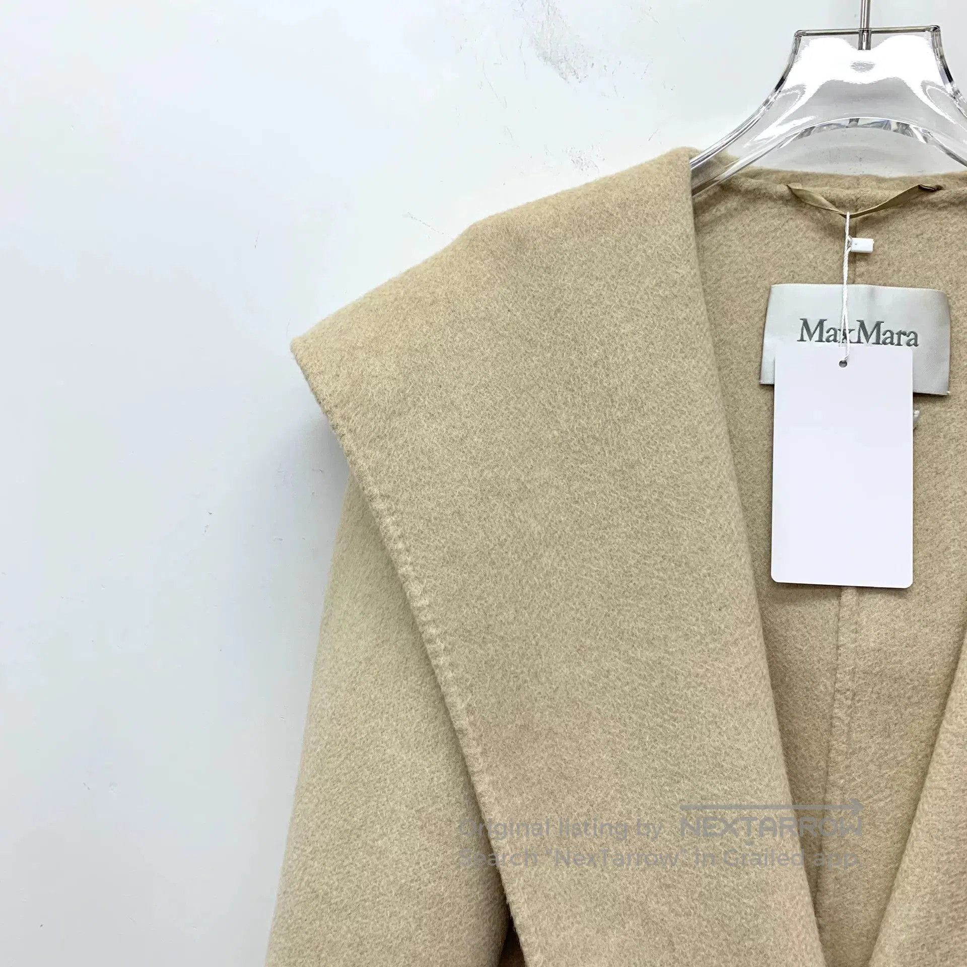 Other maxmara khaki cashmere hooded coat. Size US XS / EU 42 / 0 - 3 Thumbnail