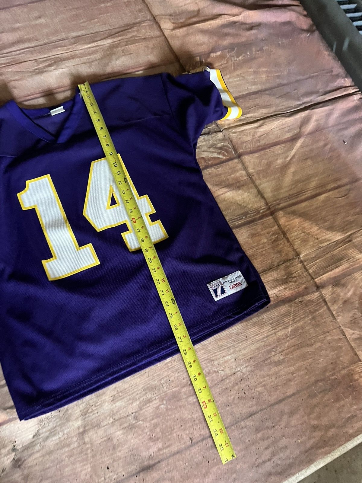 Vintage Vintage Minnesota Vikings Brad Johnson Jersey Mens Purple Size US L / EU 52-54 / 3 - 4 Thumbnail