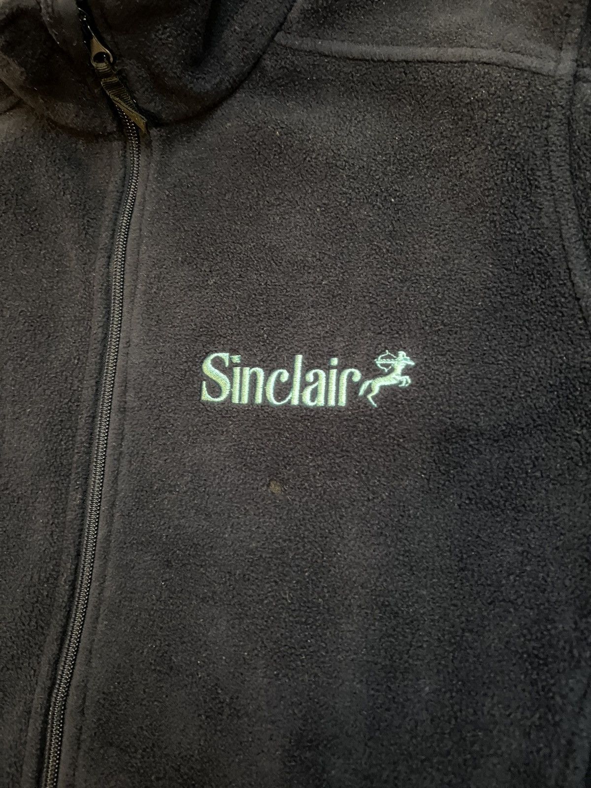 Sinclair Global Sinclair Navy Blue Fleece Zip Up Size L Size US L / EU 52-54 / 3 - 2 Thumbnail