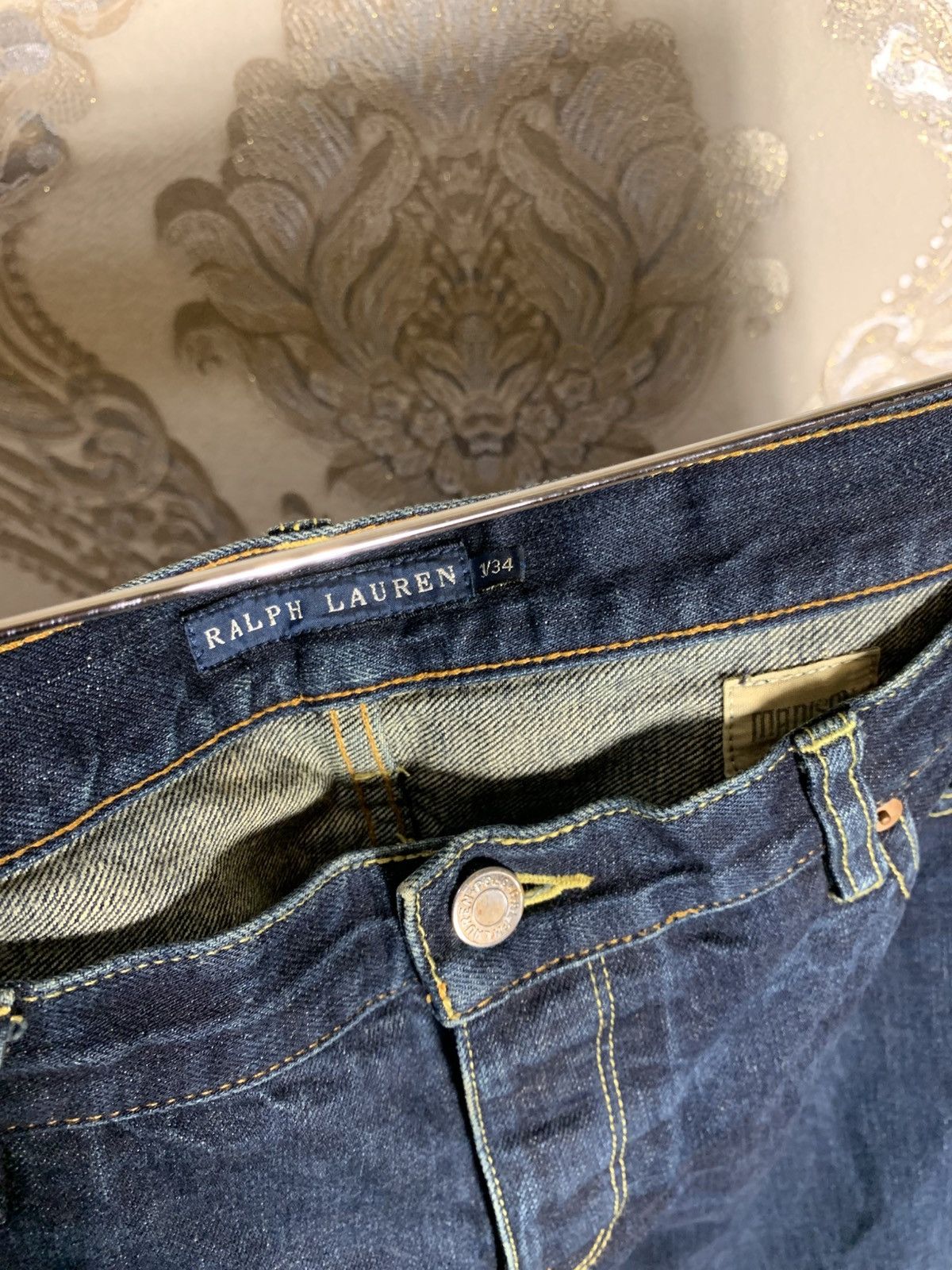 Polo Ralph Lauren VINTAGE POLO RALPH LAUREN SELVEDGE DENIM JEANS JAPAN Y2K 90s Size US 31 - 4 Thumbnail