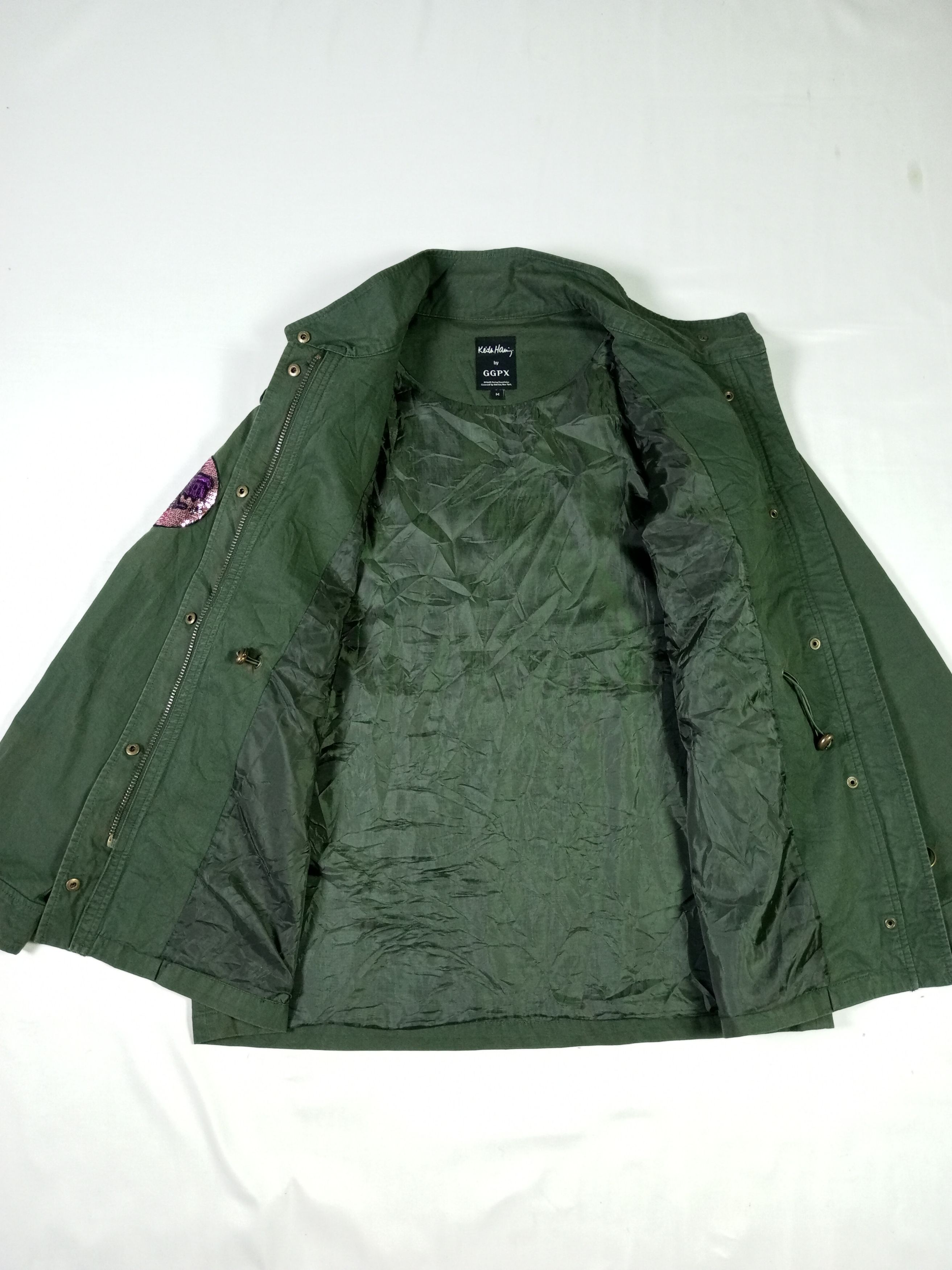 Japanese Brand GGPX X KEITH HARING ANDY MOUSE Parka Jacket Size US M / EU 48-50 / 2 - 13 Thumbnail