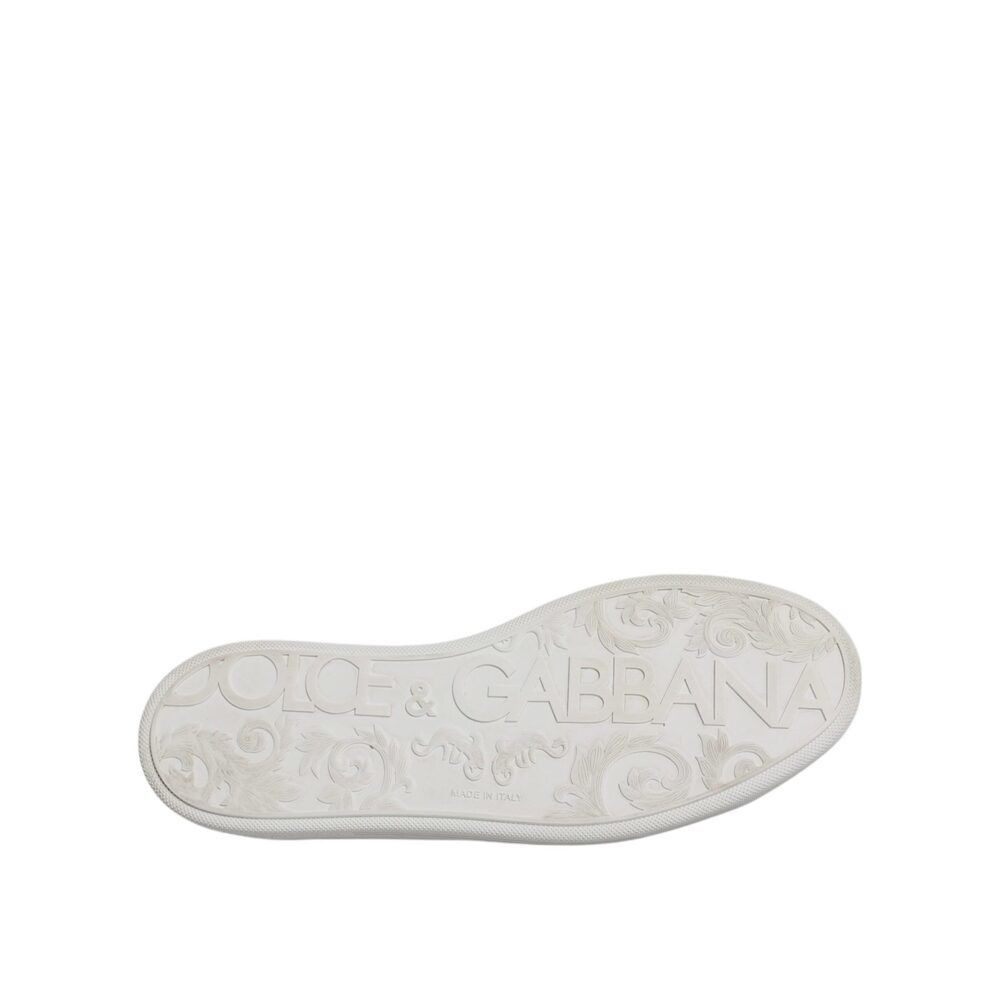 Dolce & Gabbana Dolce & Gabbana White Low Top Men Saint Tropez Sneakers Shoe Size US 12 / EU 45 - 8 Thumbnail