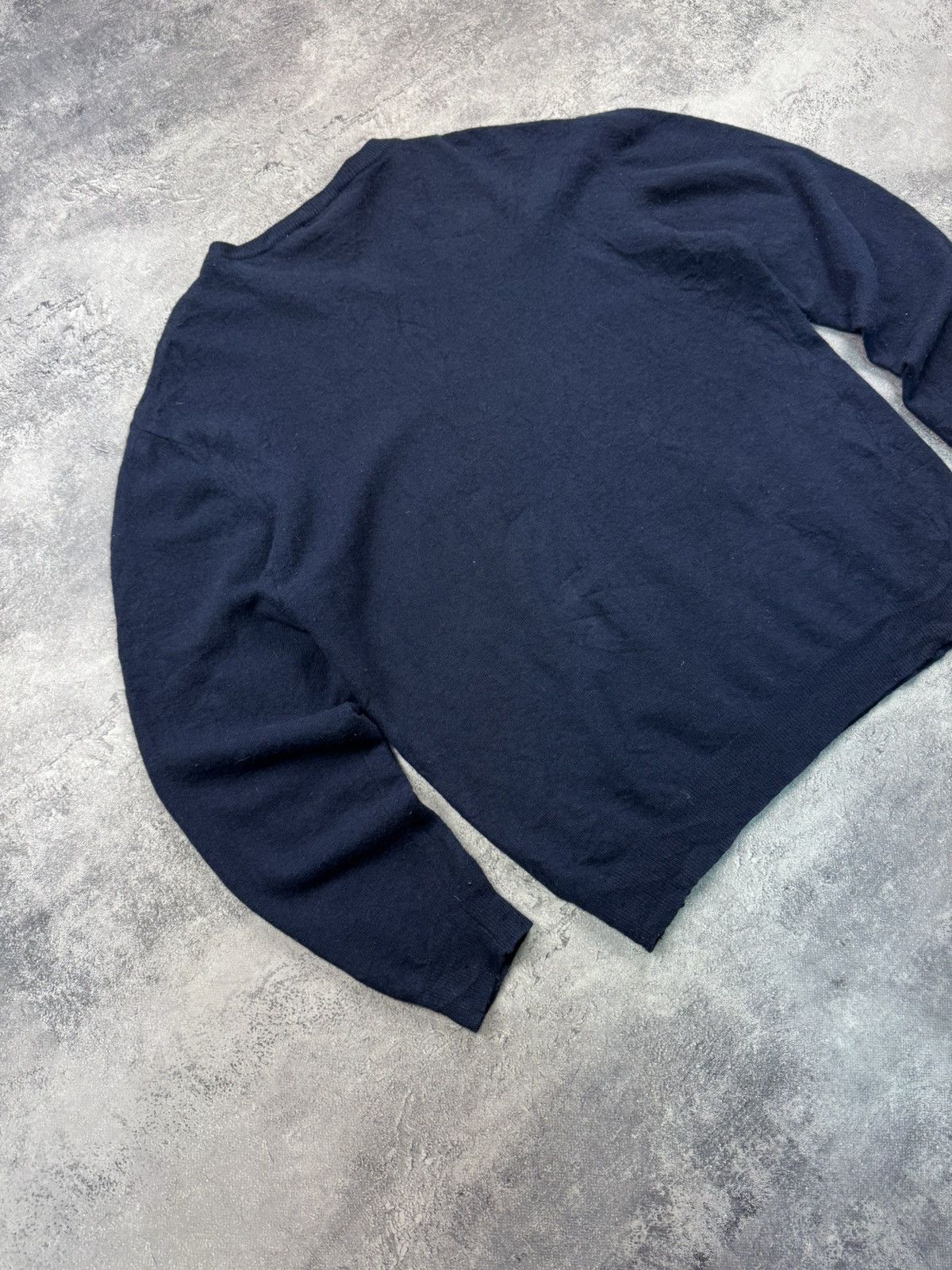 Loro Piana Loro Piana Lana Wool Blue Sweater Luxury Size US M / EU 48-50 / 2 - 14 Thumbnail