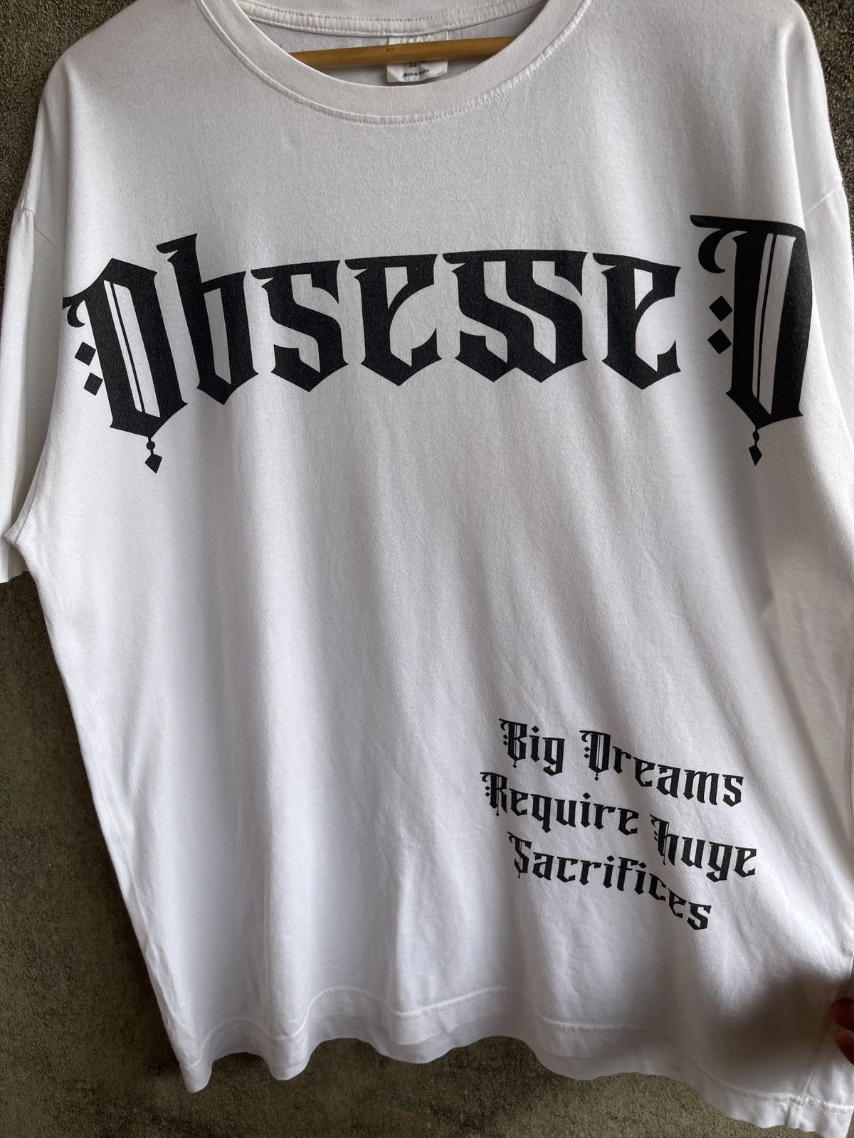 Tribal Streetwear Beauty beast🔥OBSESSED🔥Big Dreams Big Sacrifices Streetwear Size US L / EU 52-54 / 3 - 5 Thumbnail