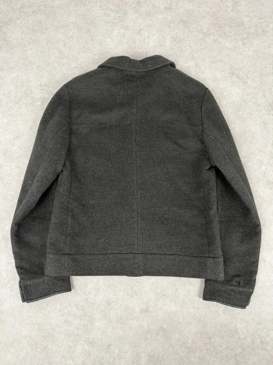 Dolce & Gabbana AW1999 Dolce & Gabbana Dark Grey Classy Cargo Cashmere Jacket Size US M / EU 48-50 / 2 - 3 Thumbnail