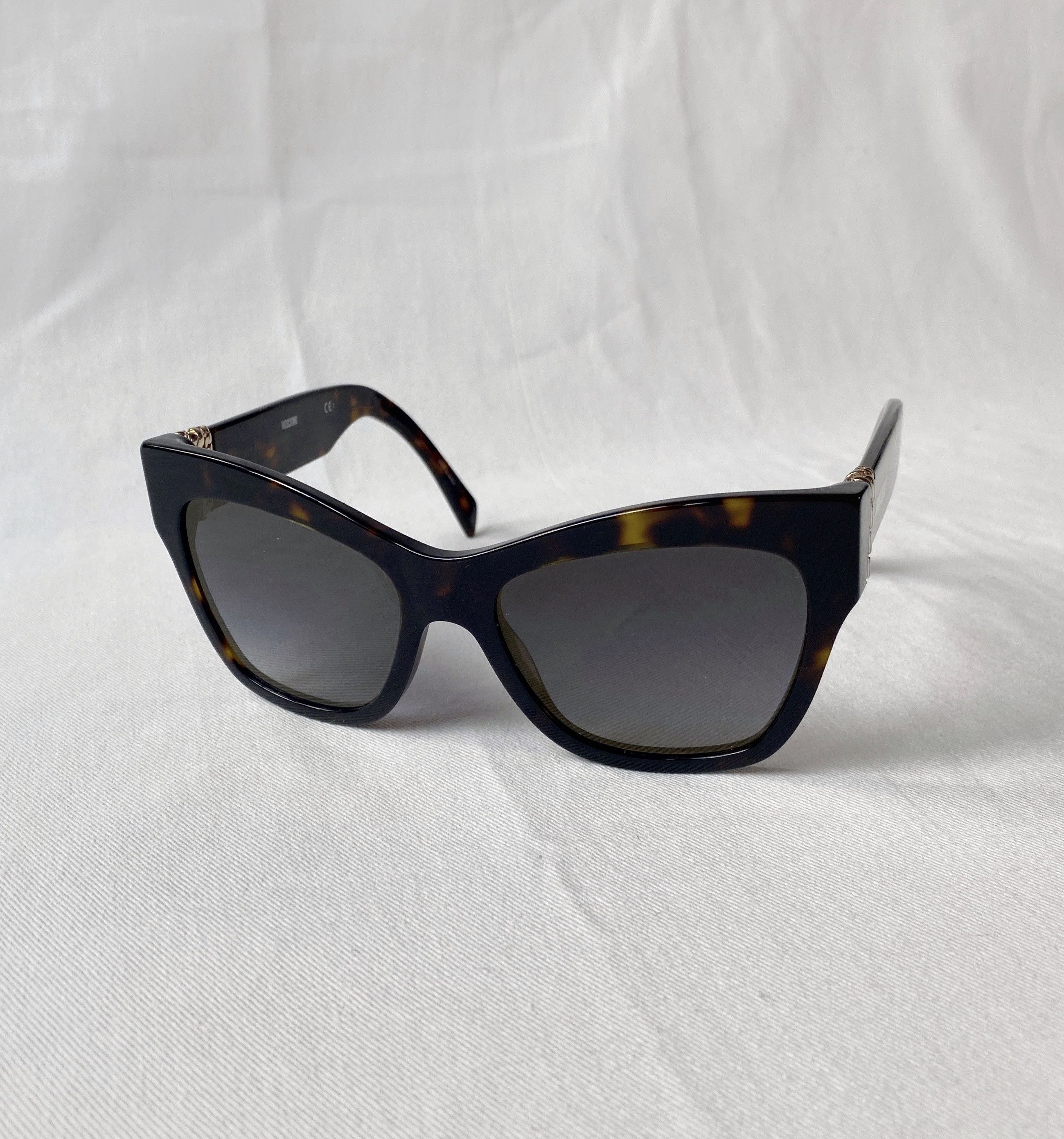 Moschino Moschino Havana Gradient Tortoiseshell Sunglasses Size ONE SIZE - 1 Thumbnail
