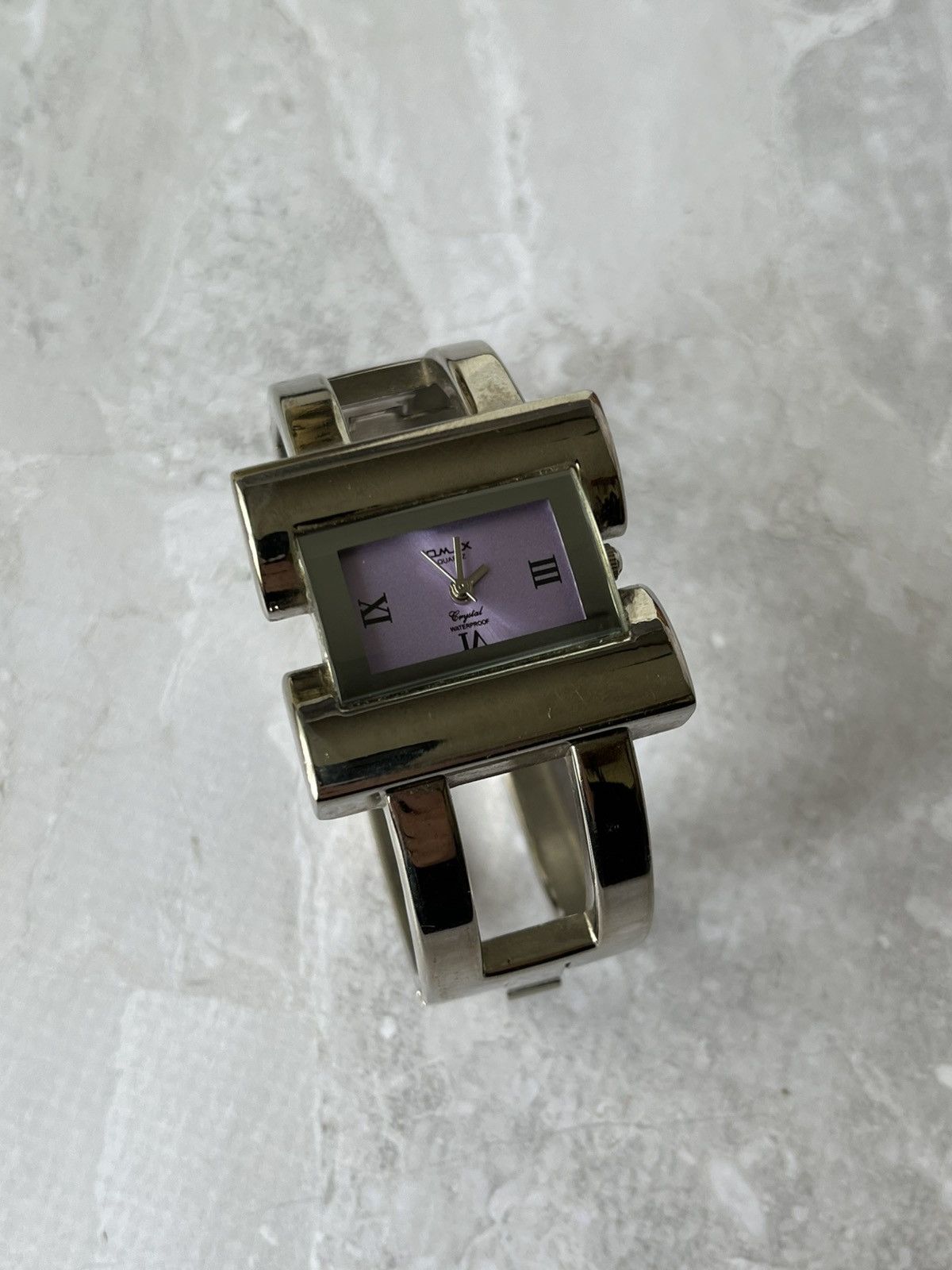 Japanese Brand × Jewelry × Vintage Qmax Quartz Elegant Watch with Metal Bracelet Size ONE SIZE - 12 Thumbnail