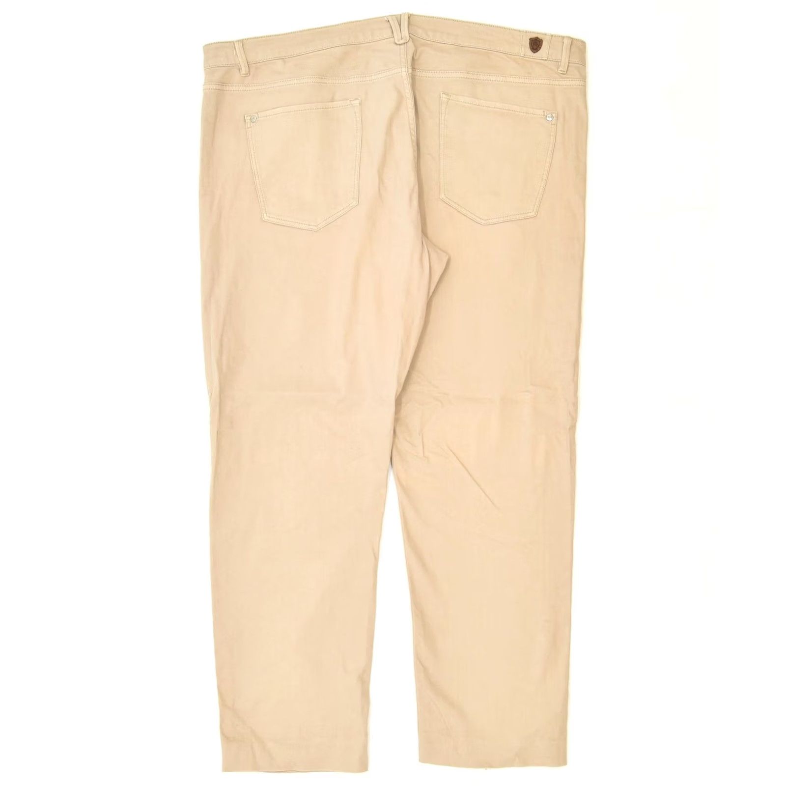 Massimo Dutti MASSIMO DUTTI Womens Casual Trousers Beige Classic W40 L29 Size 27" / US 4 / IT 40 - 2 Thumbnail