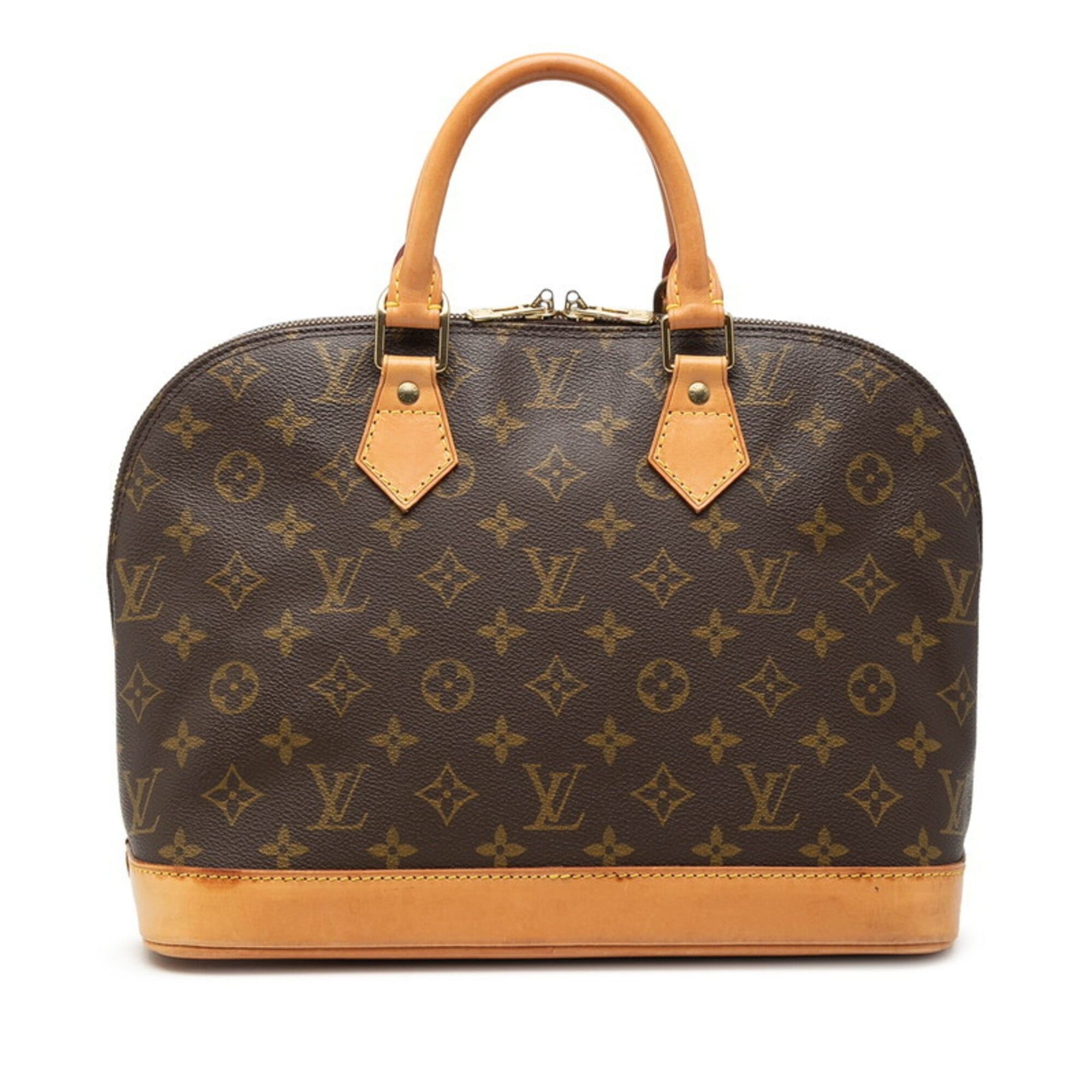 Louis Vuitton Louis Vuitton Monogram Alma PM Handbag M51130 Brown Leather Women's LOUIS VUITTON Size ONE SIZE - 1 Thumbnail