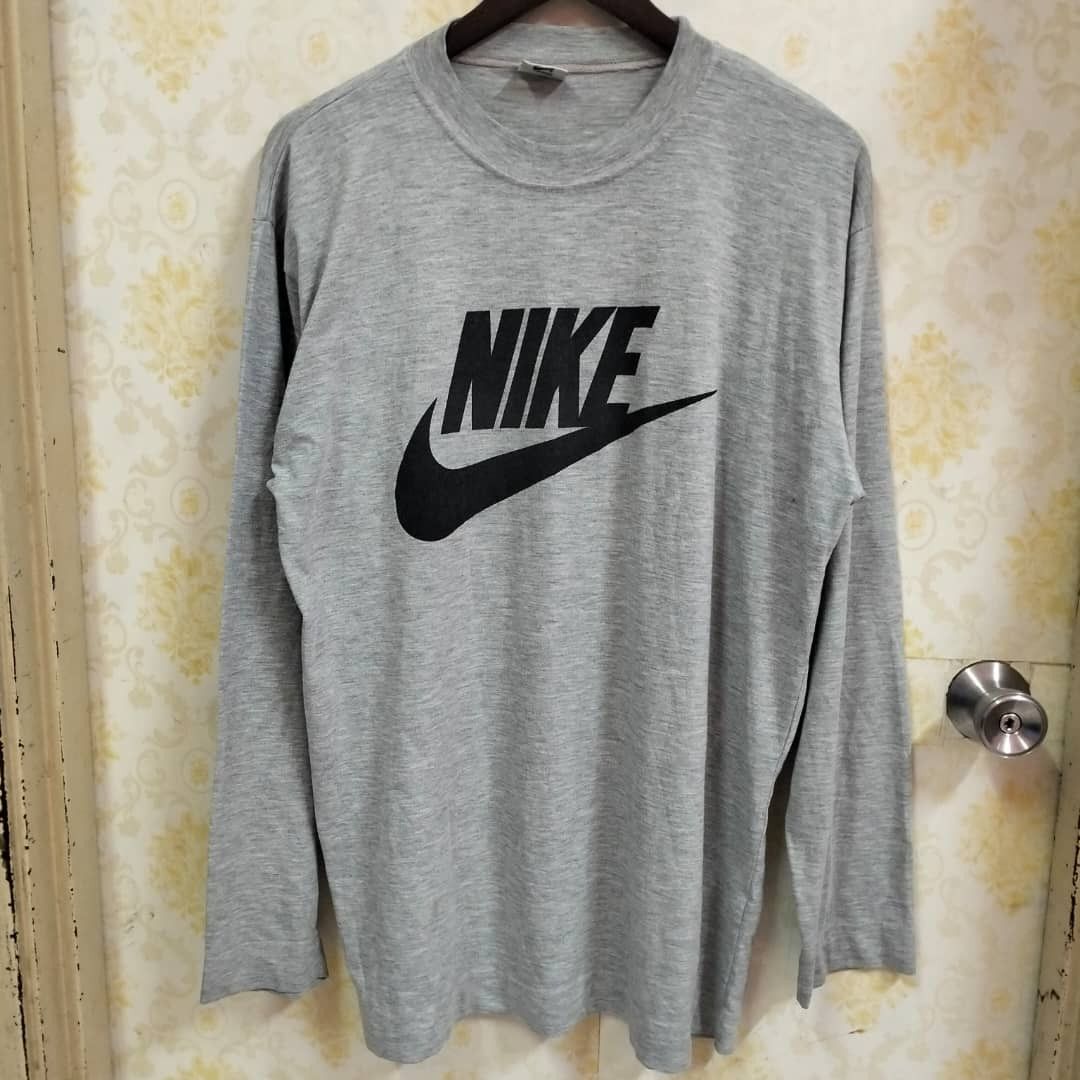 VTG NIKE BIG LOGO SPELLOUT LONG SLEEVE SHIRT