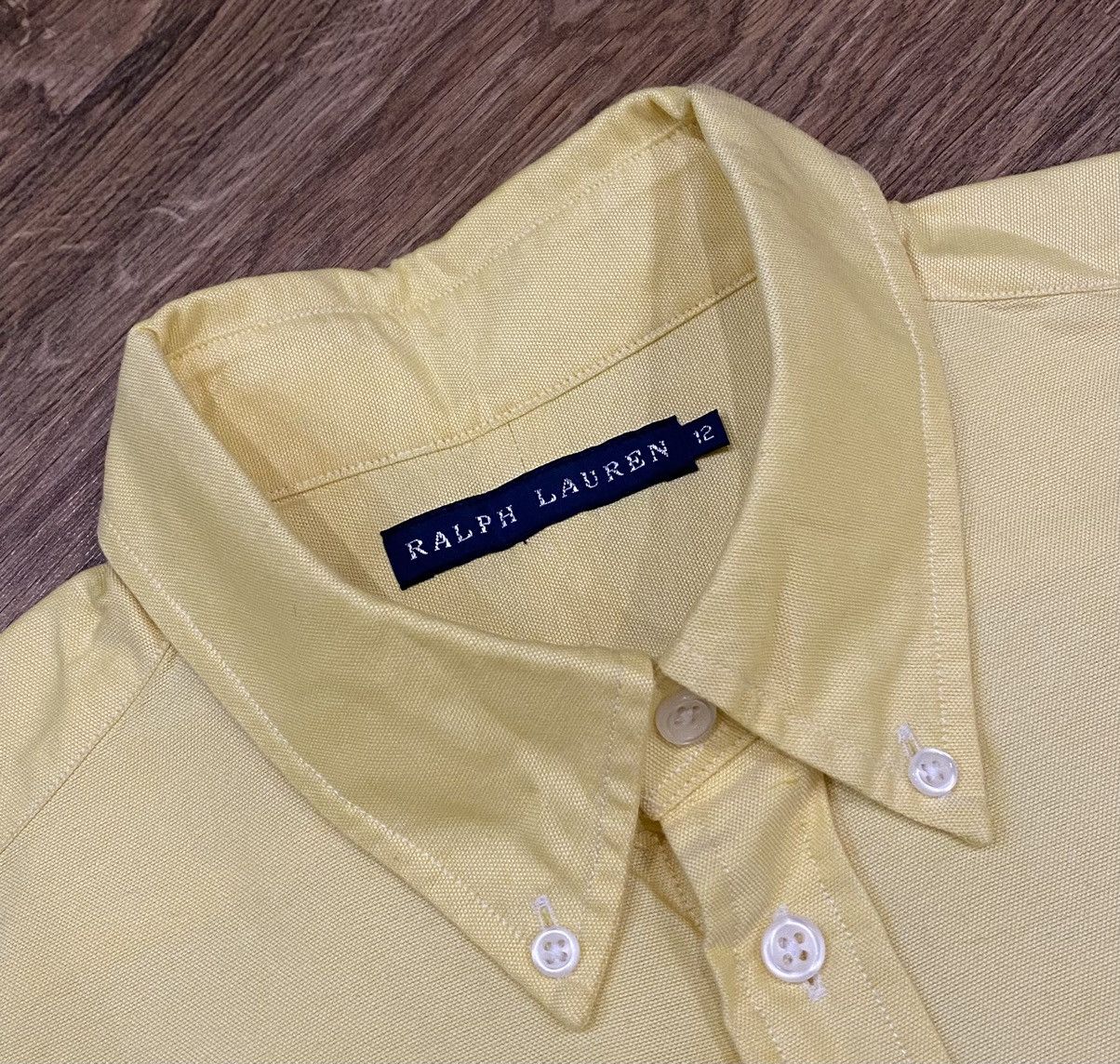 Polo Ralph Lauren Polo Ralph Lauren Big Logo Oxford Shirt x Vintage Size XL / US 12-14 / IT 48-50 - 4 Thumbnail