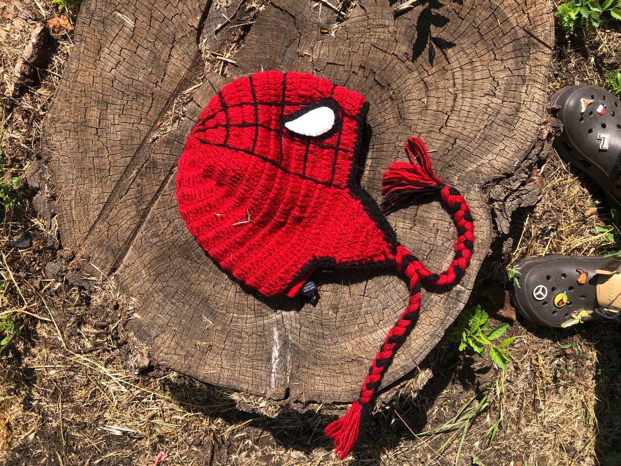 Cotton Traders Vintage Marvel Spider Man Knit Hats Designer Casual Y2K 90s Size ONE SIZE - 4 Thumbnail