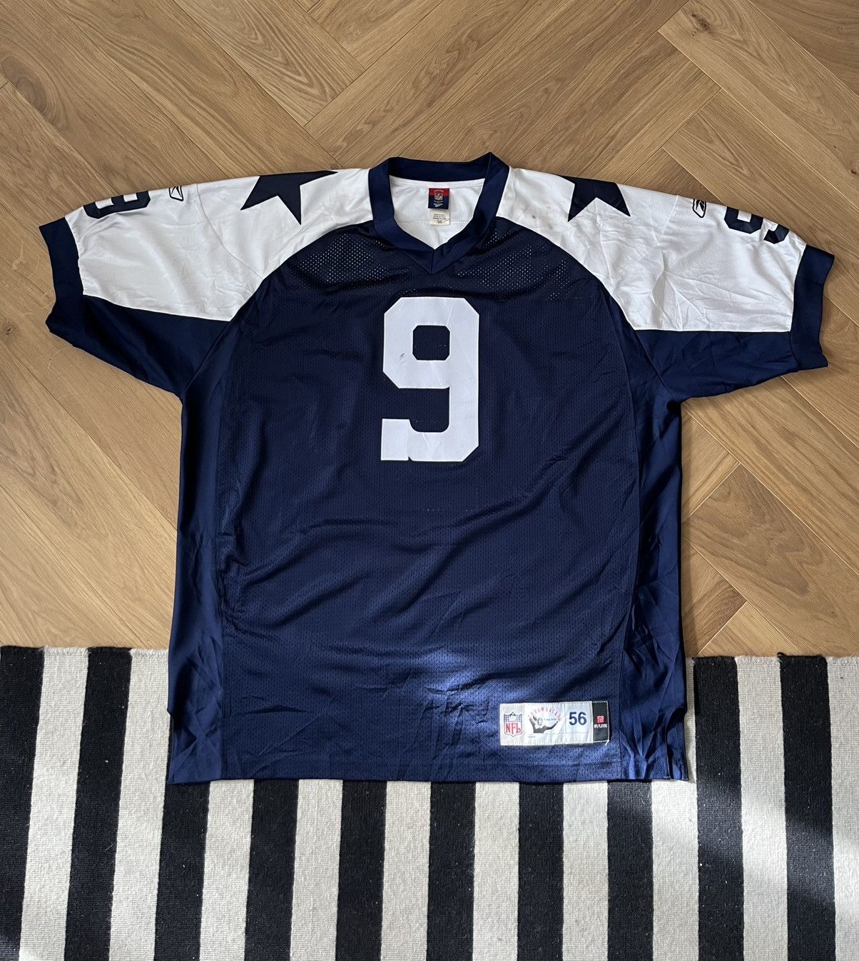 Reebok Dallas Cowboys #9 Tony Romo Reebok NFL Stitched Jersey Size US XXL / EU 58 / 5 - 1 Thumbnail