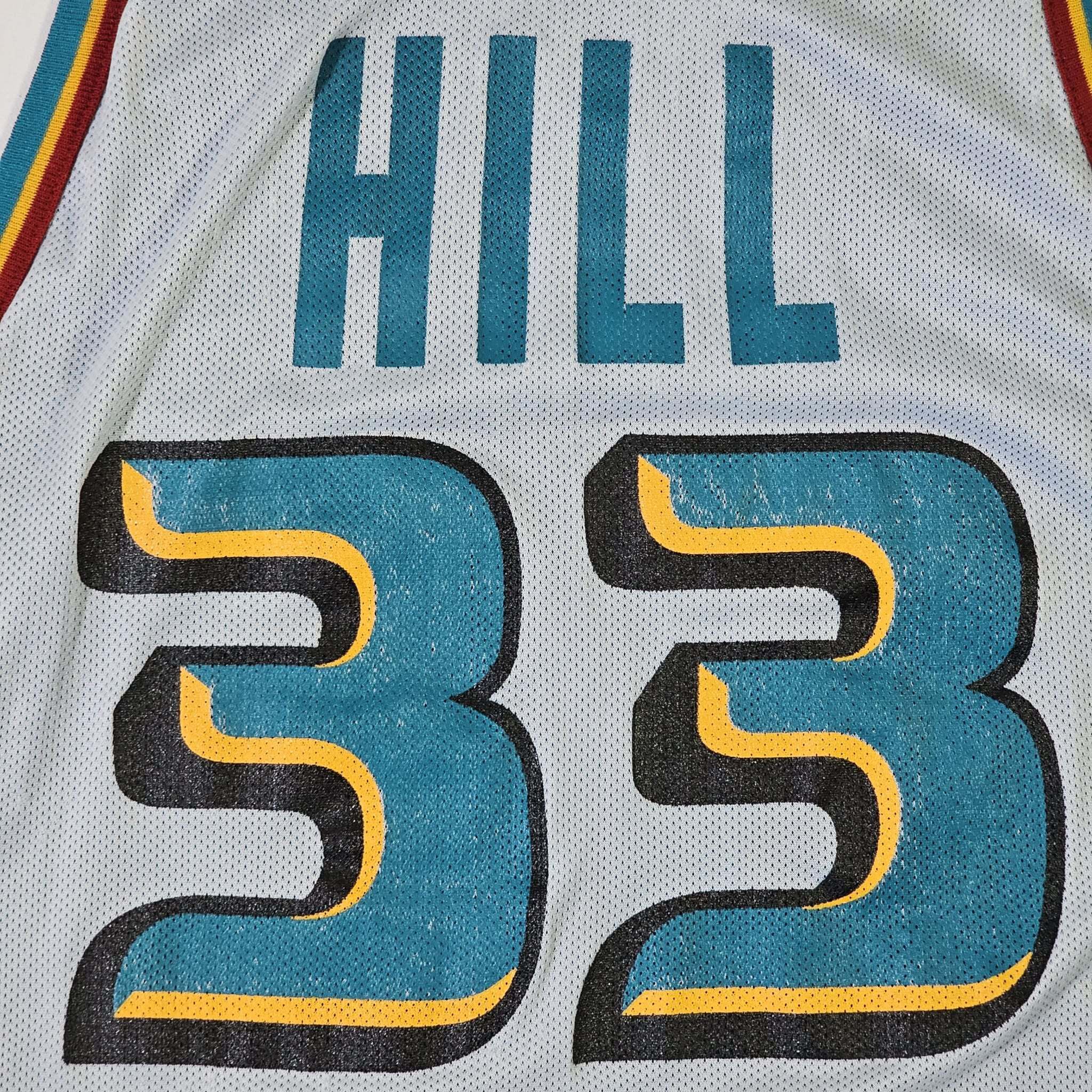 NBA Detroit Pistons Vintage 90s Grant Hill Reversible Jersey Size US M / EU 48-50 / 2 - 11 Thumbnail
