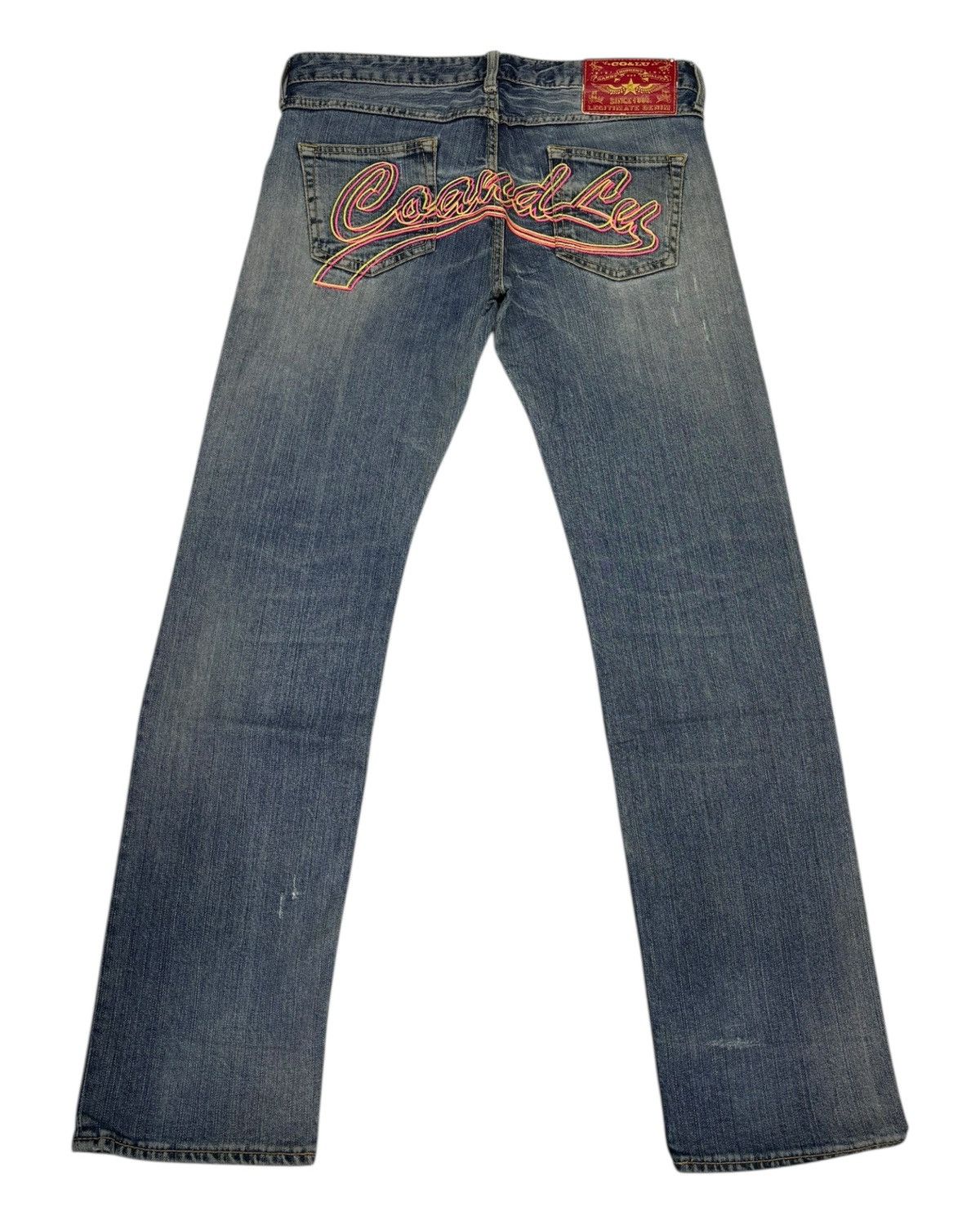 Hysteric Glamour × If Six Was Nine × Japanese Brand Vintage Co&Lu CocoLulu Embroidery Slim Fit Distressed Denim Size 32" / US 10 / IT 46 - 1 Thumbnail