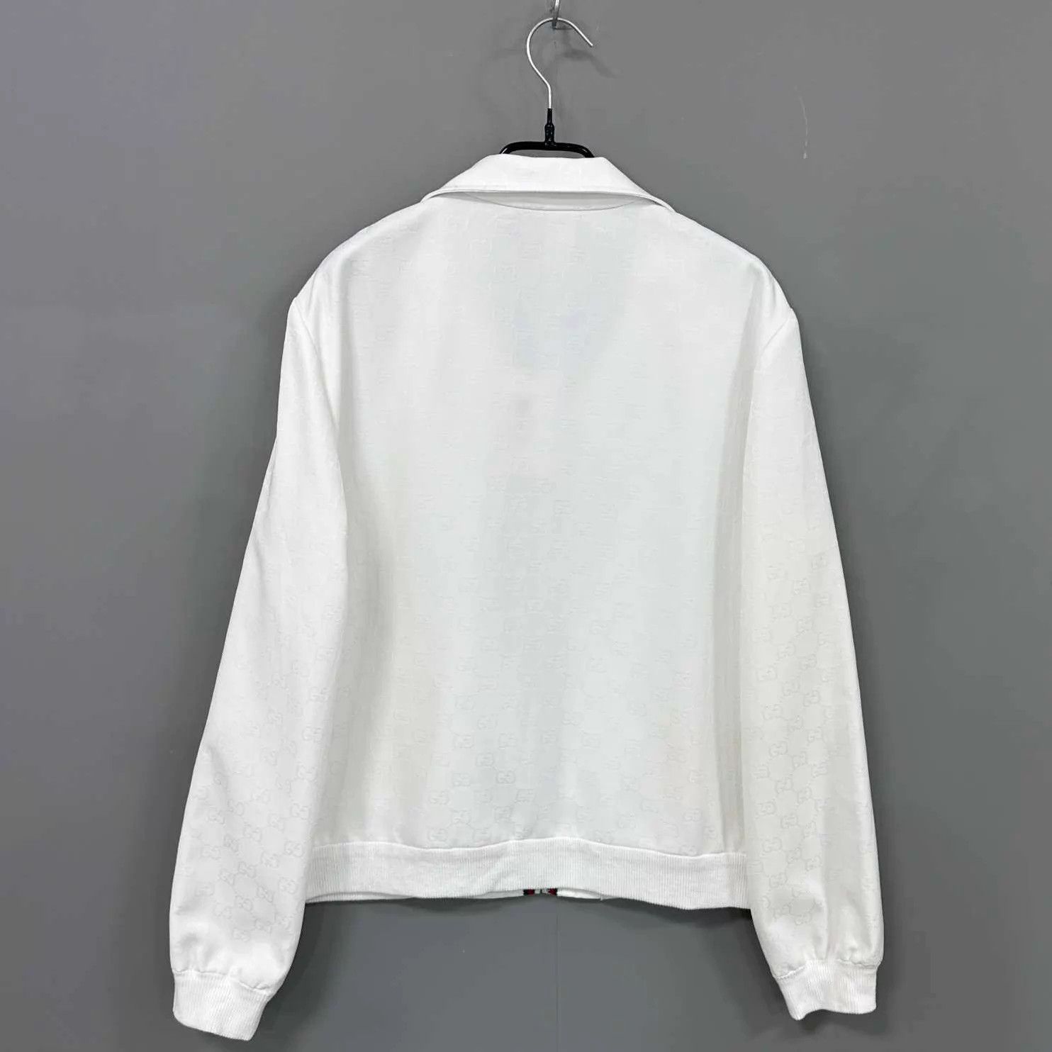 Gucci GUCCI White All-Over Print Zip Jacket XL Size XL / US 12-14 / IT 48-50 - 3 Thumbnail